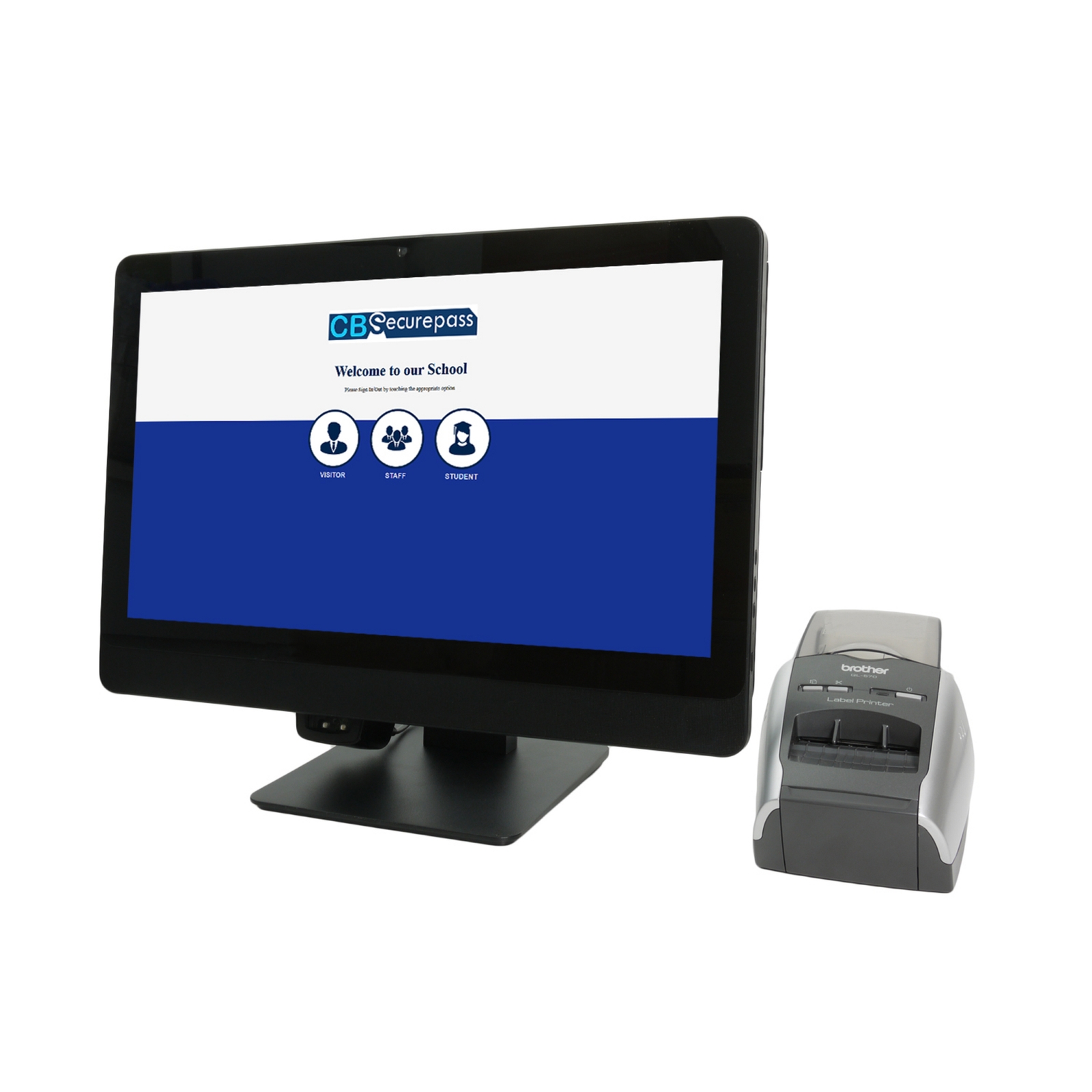 CBSecurepass Visitor Management And Staff Sign In System - Basic Package 15