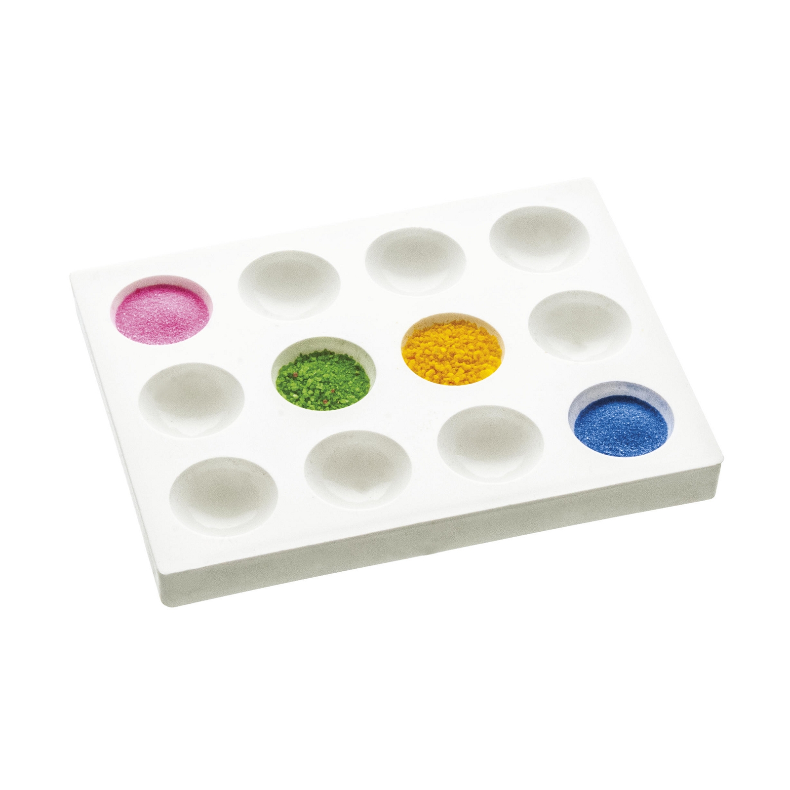 Spotting Tile Plastic with 12 Cavities - Pack x10