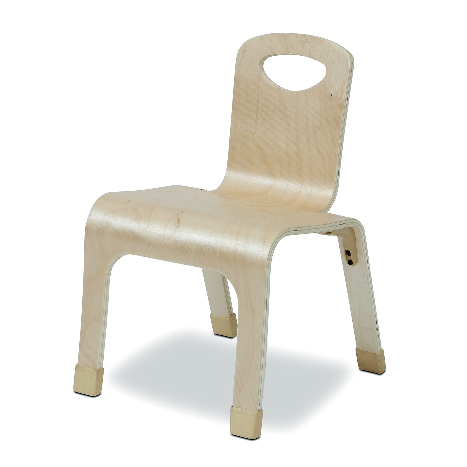 Playscapes One Piece Wooden Chair (pack 4) - 260mm
