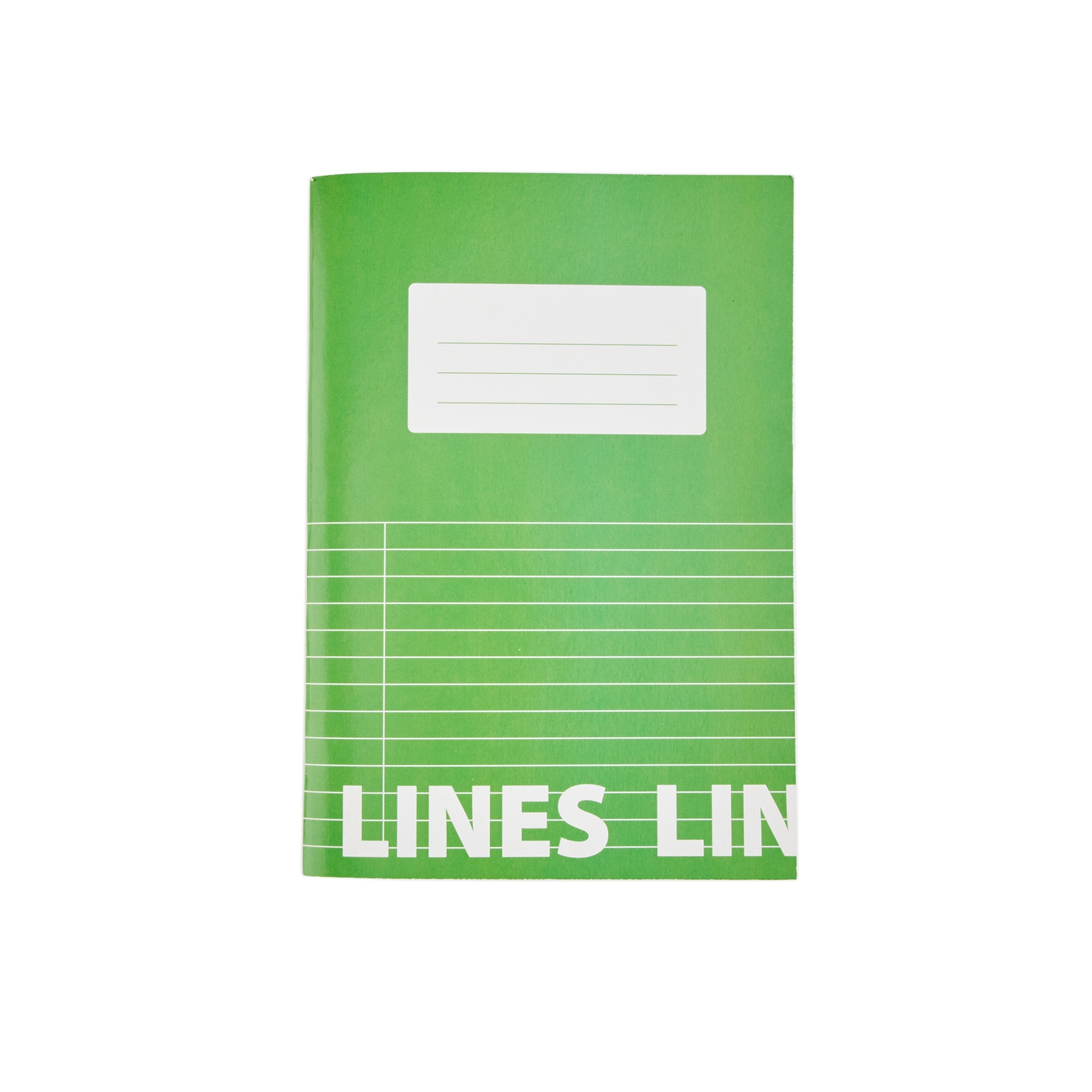 A5 Tough Cover Exercise Books 80 Page 8mm Ruled With Margin Green - Pack x 50