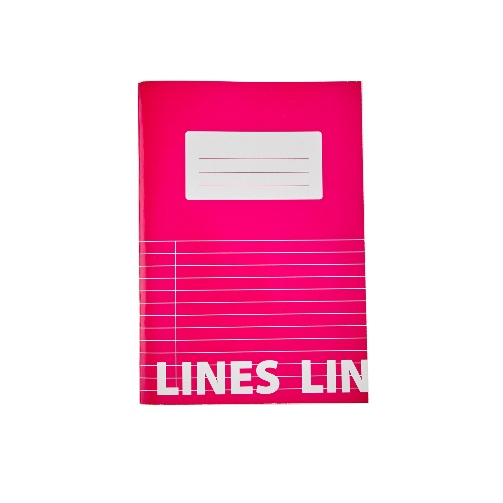 A5 Tough Cover Exercise Books 80 Page 8mm Ruled With Margin Pink - Pack x 50