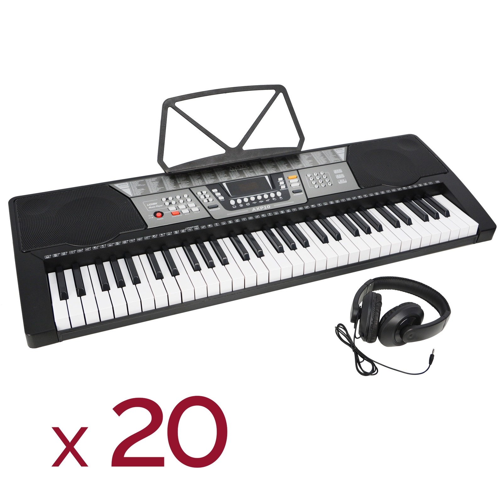 Axus AXP10 Keyboard - Pack of 20