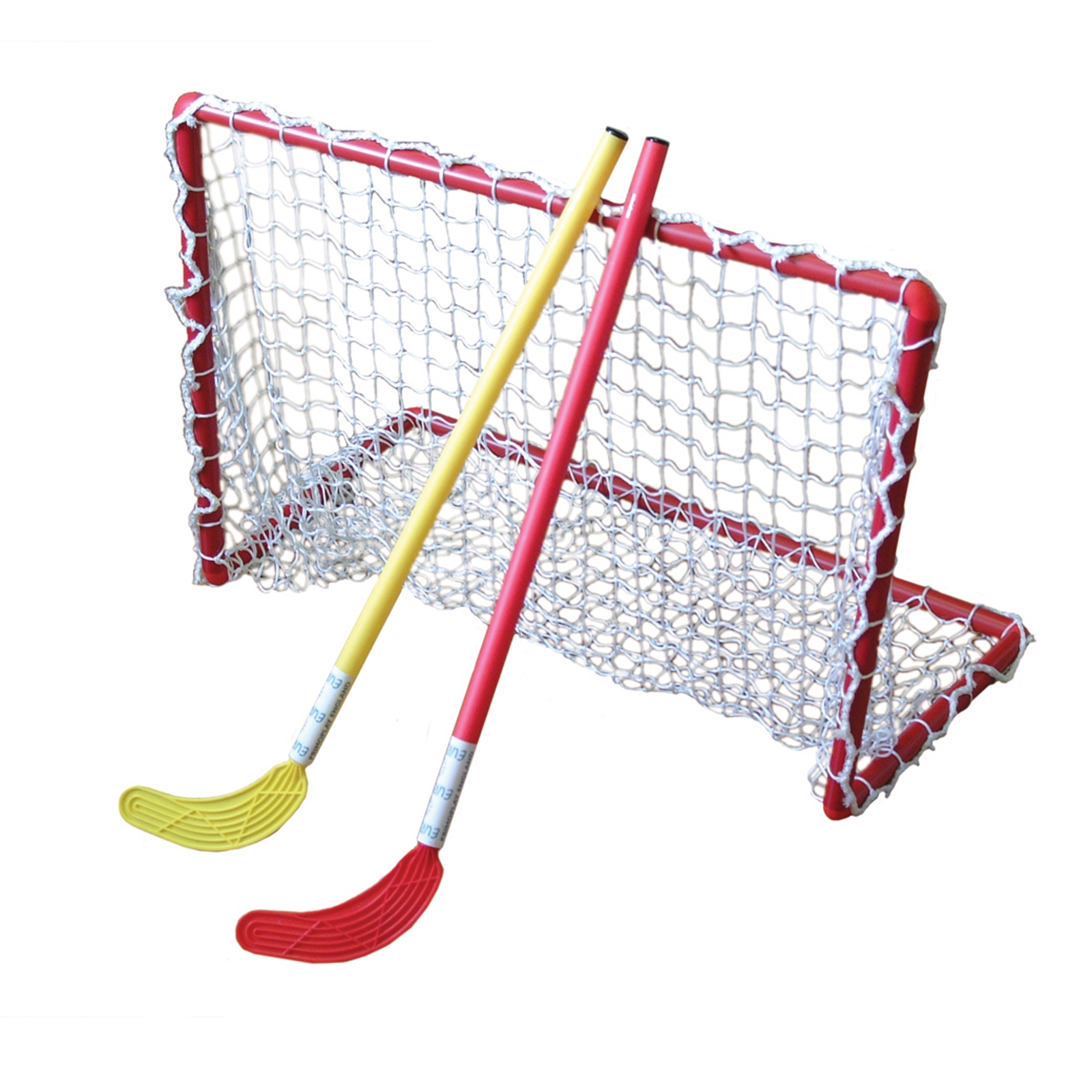Eurohoc Red Floorball Mini Hockey Goals - 63 x 100cm - Per Pair