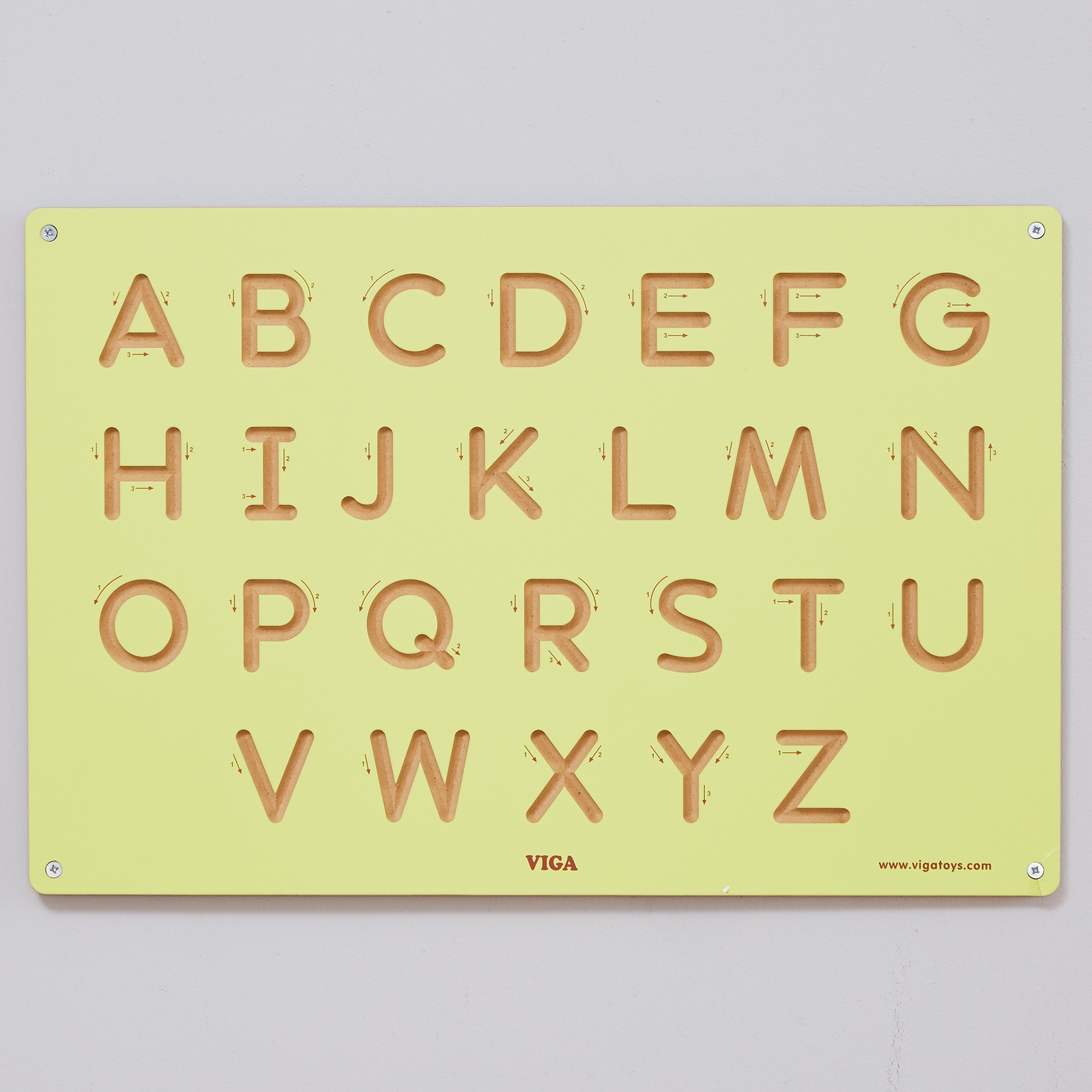 Wooden Formation Board- Uppercase Letters