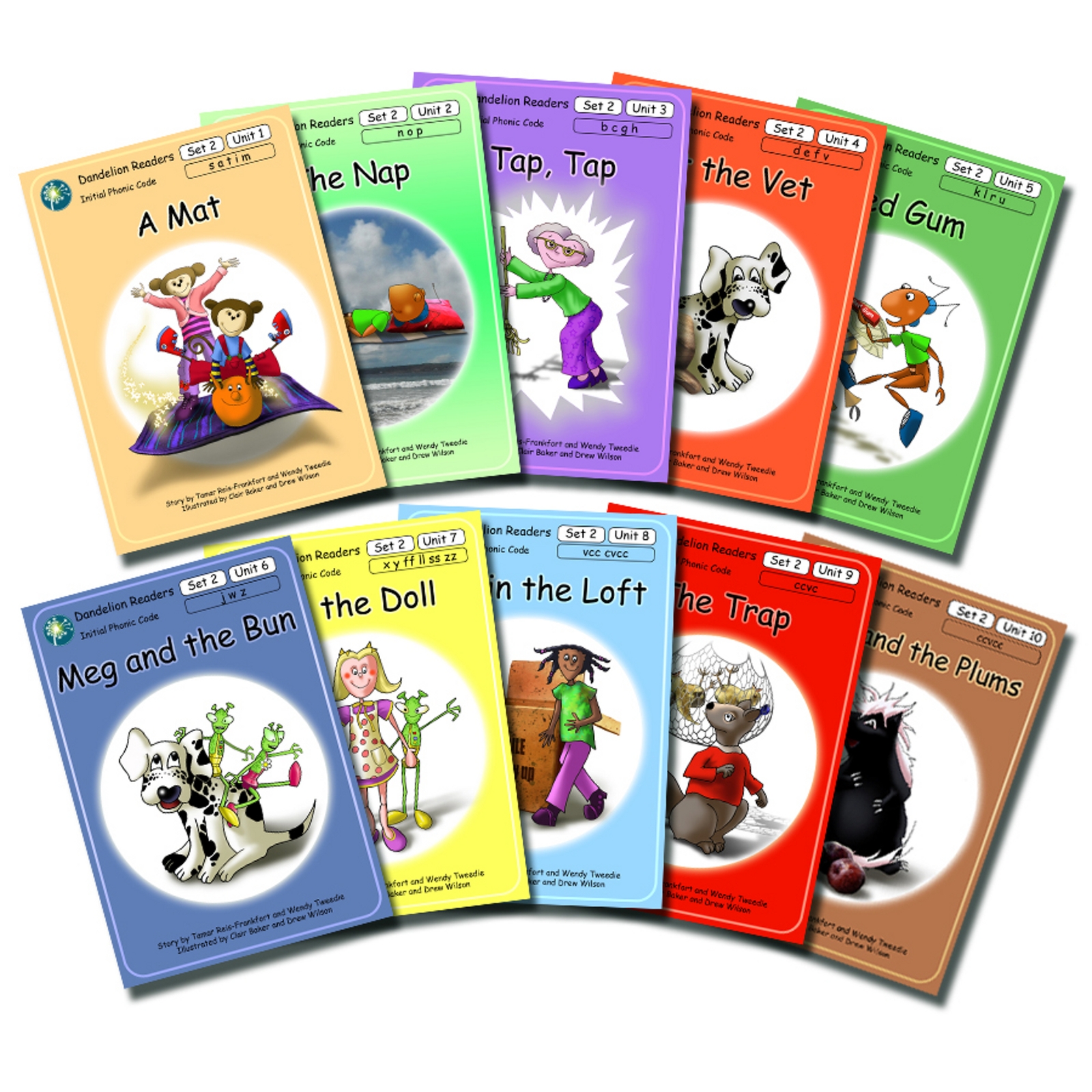 Dandelion Extended Phonics Readers Set 2  (1-10)