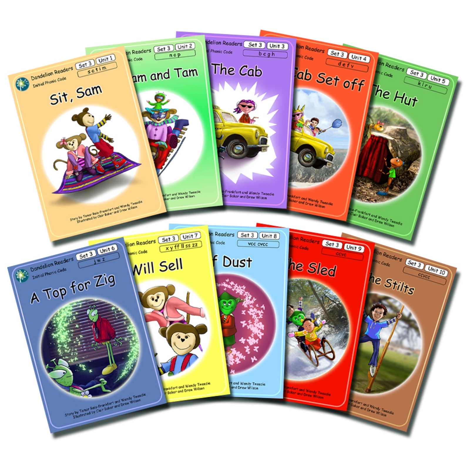 Dandelion Extended Phonics Readers Set 3 (1-10)