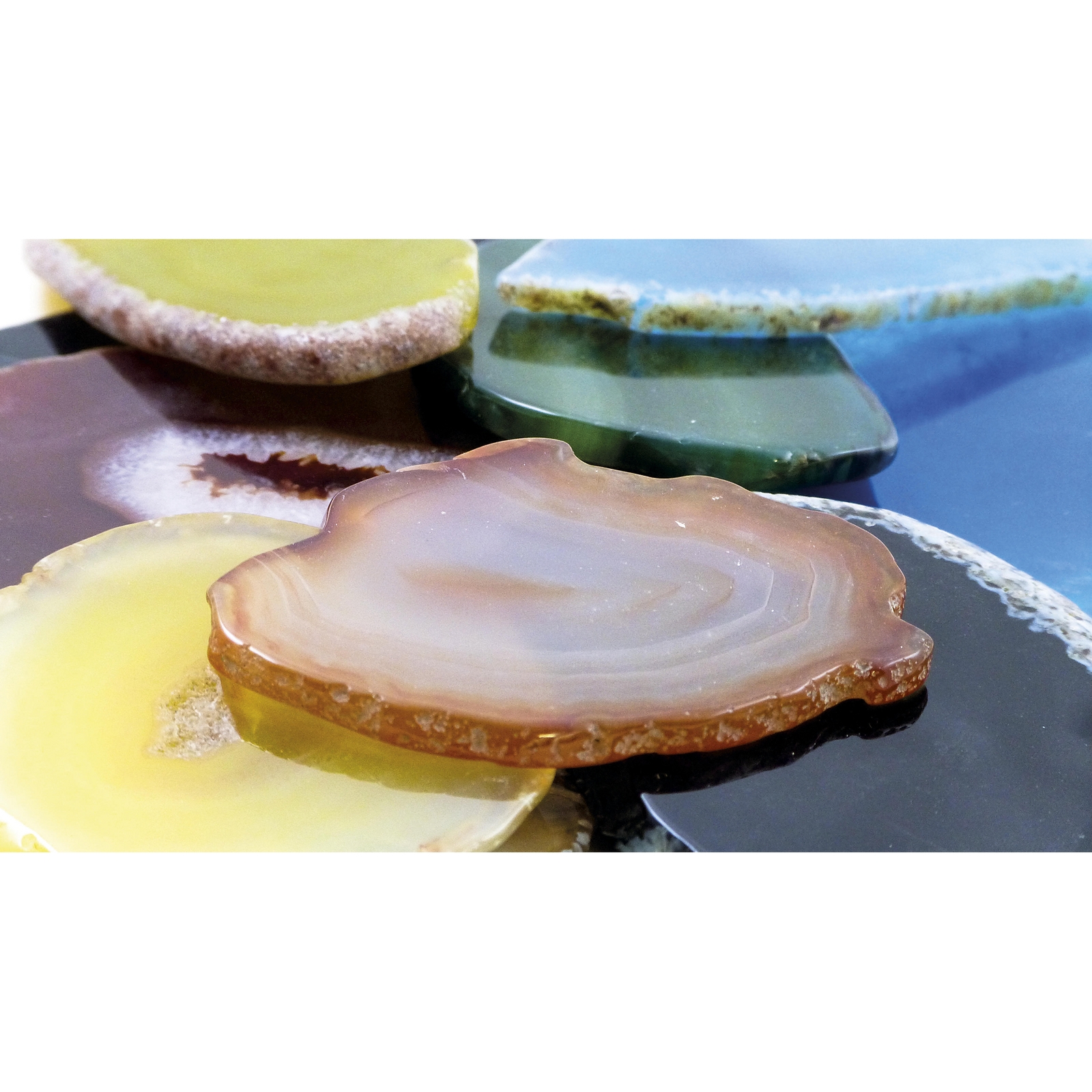 Agate Slices - Pack of 6