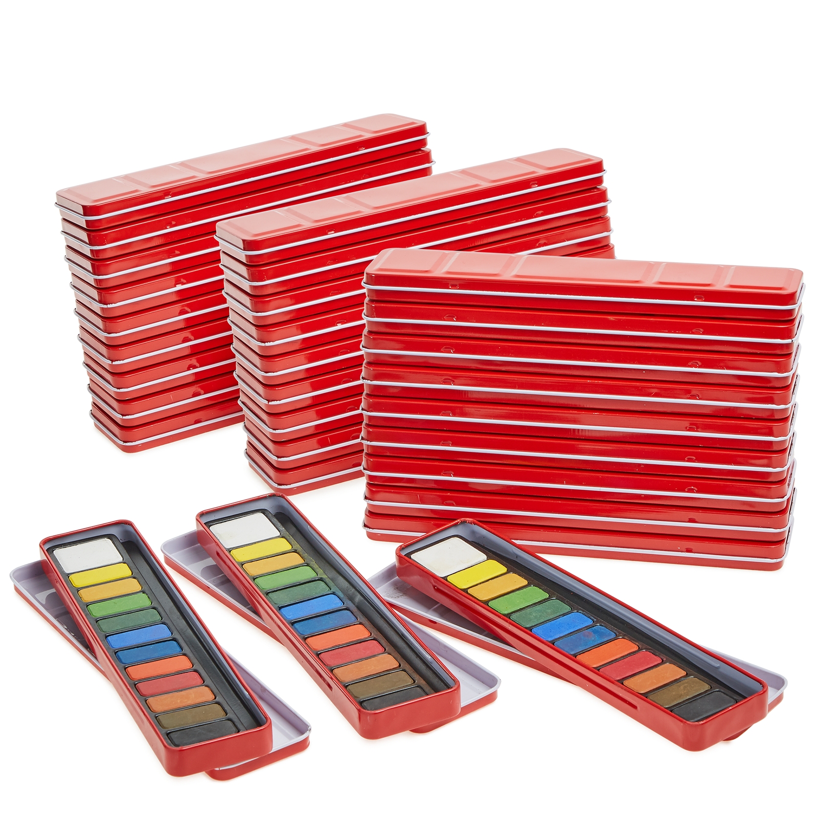 Classmates 12 Colour Watercolour Pan Set - Pack 30