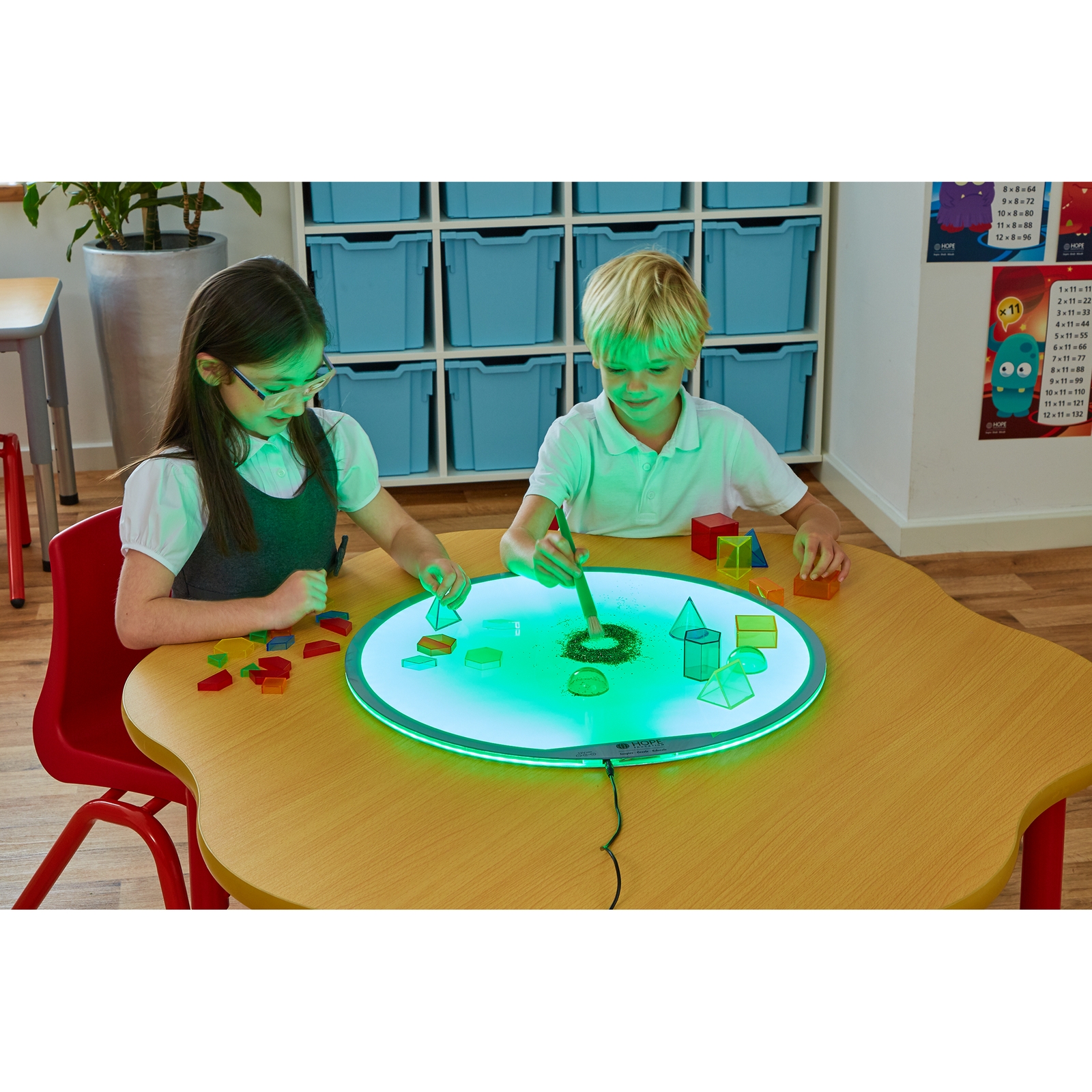 Round Colour Changing Light Panel