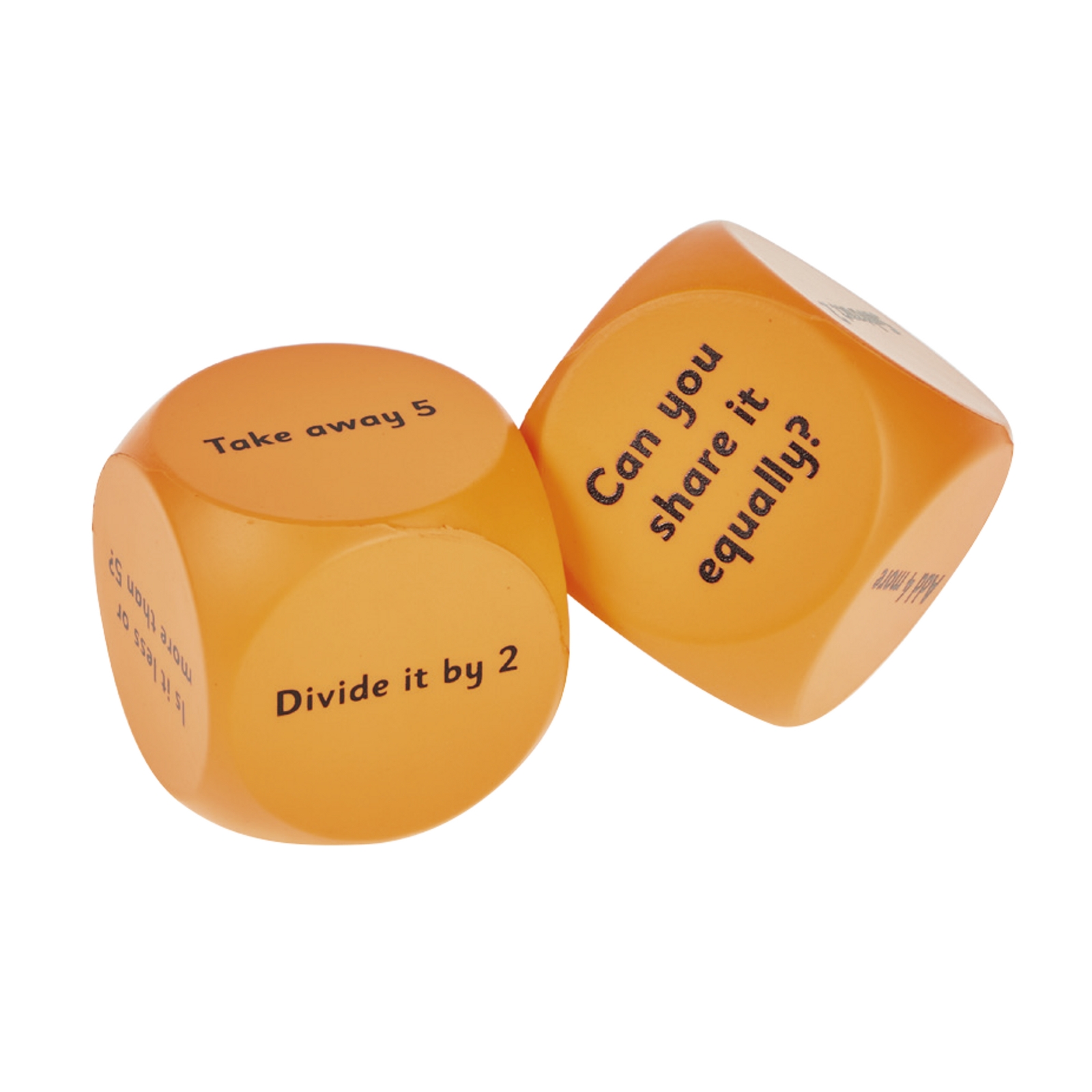 Maths Language Cubes - Pack of 3