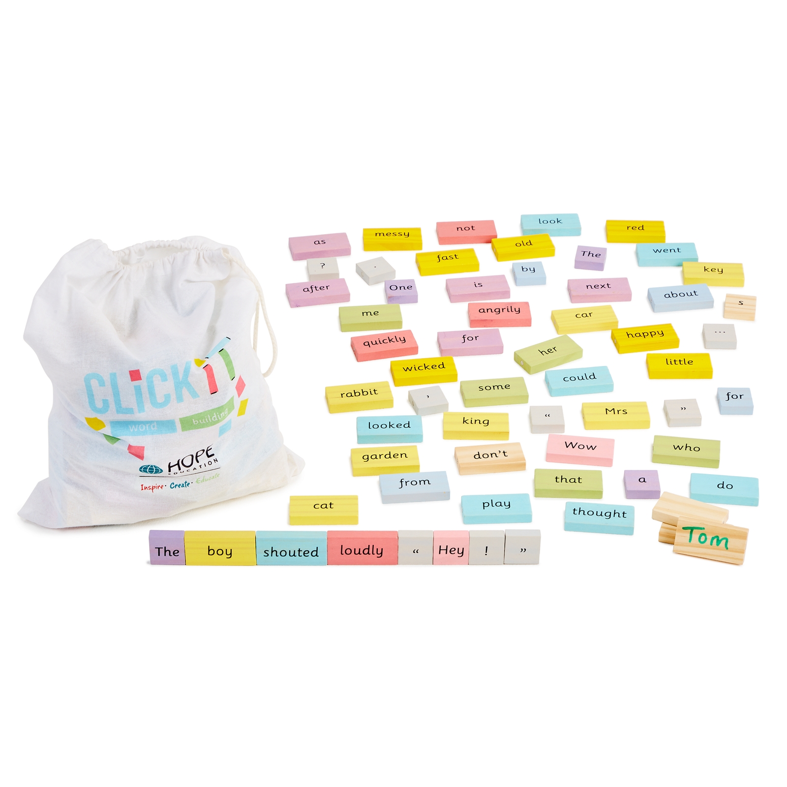 Click It Sentence Building Sack from Hope Education