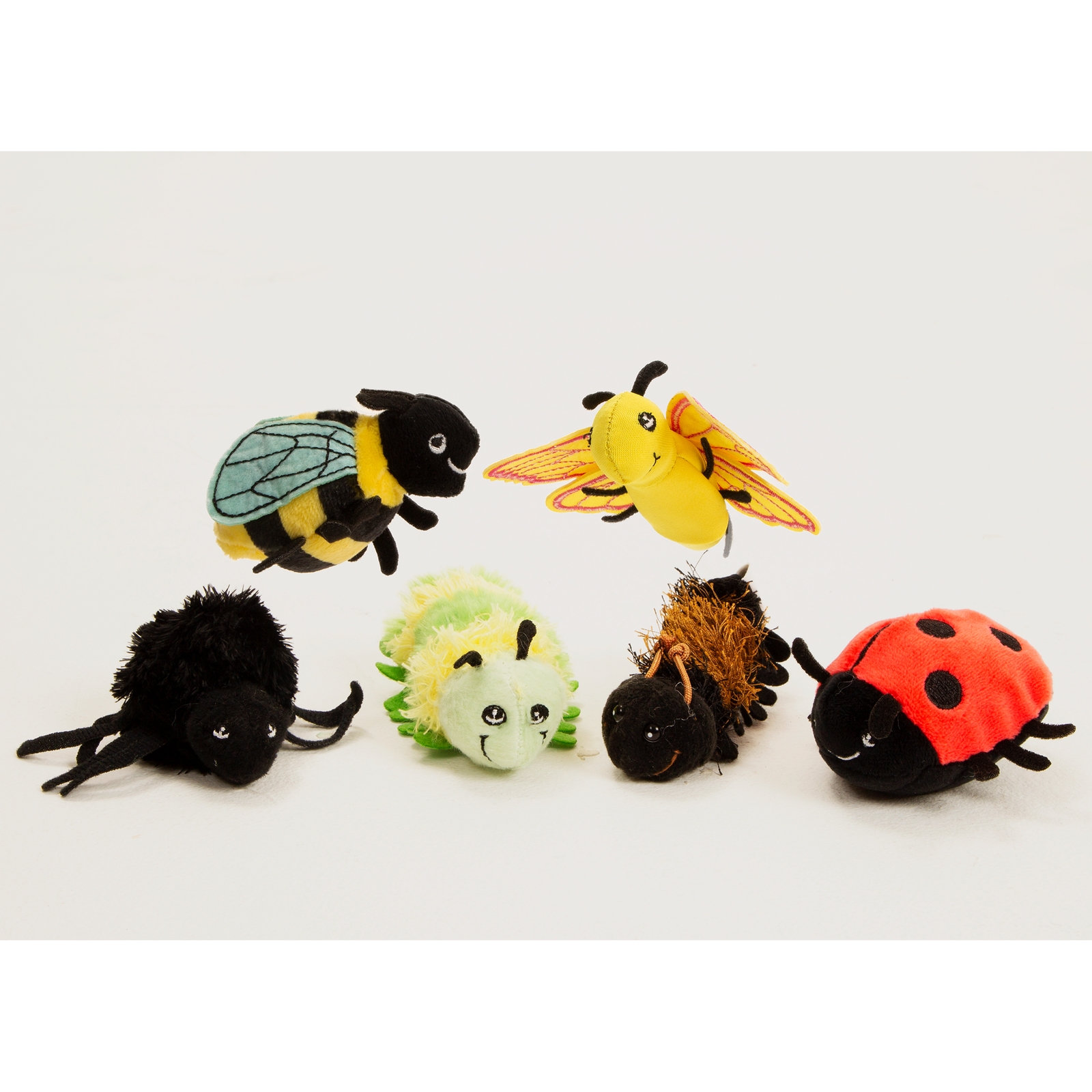 Mini Beasts Finger Puppets Pk 6