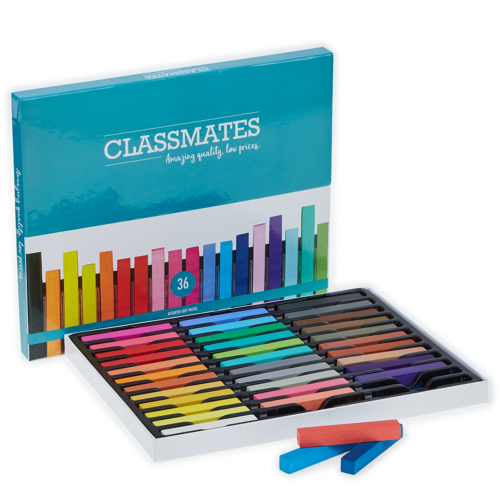Classmates Soft Pastels - Assorted - Pack of 36