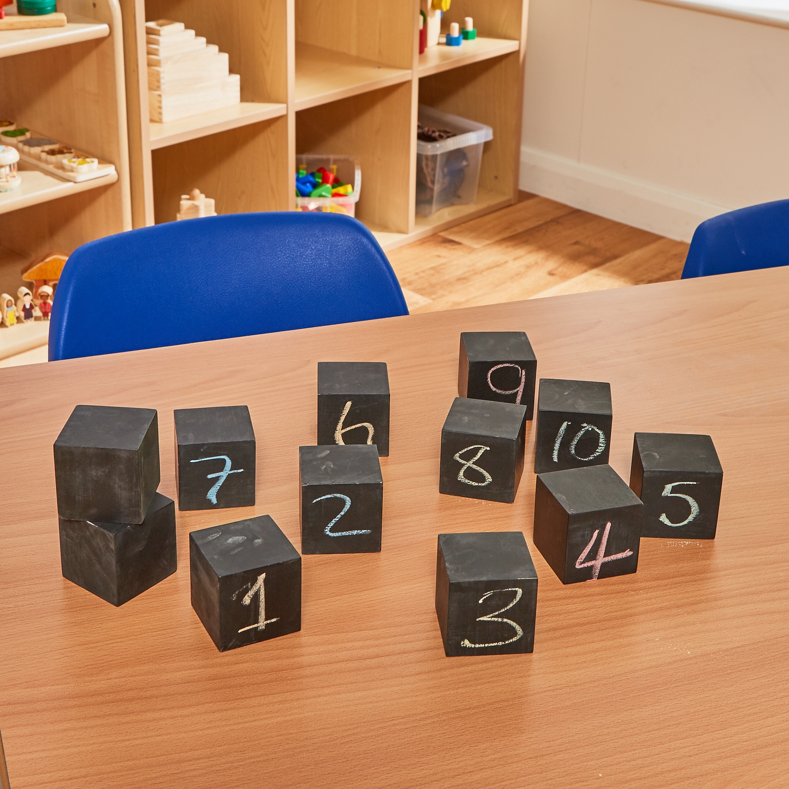 Chalkboard Cubes