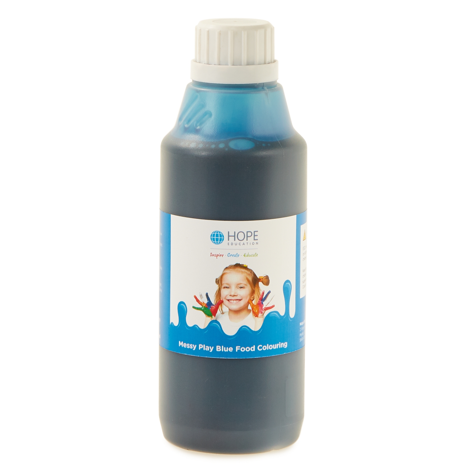 Messy/Sensory Play Food Colouring - Blue - 500ml - Each