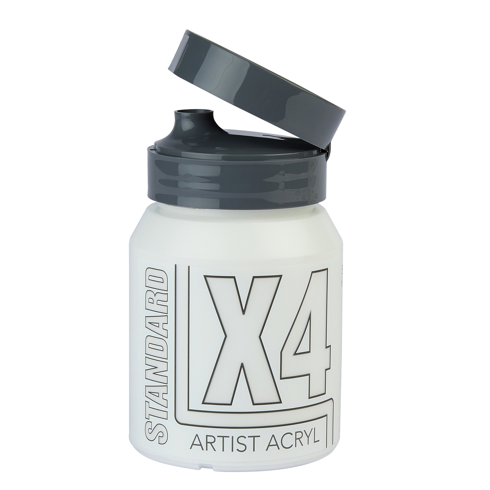 Specialist Crafts X4 Standard Titanium White Acryl/Acrylic Paint - 500ml - Each