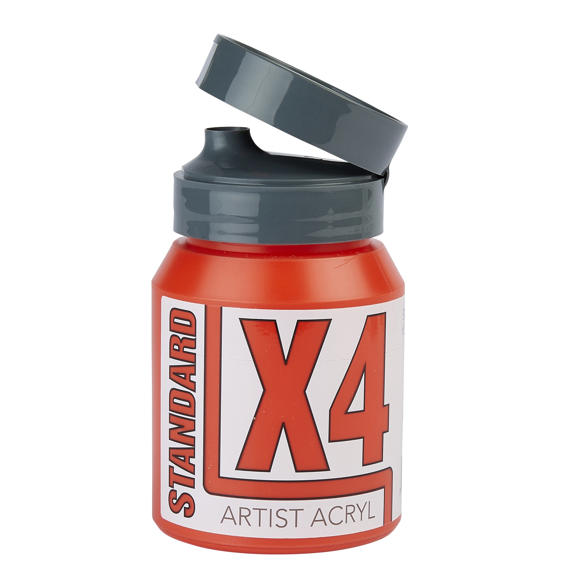 X4 Stndrd Acryl 500ml Naphthol Red Light