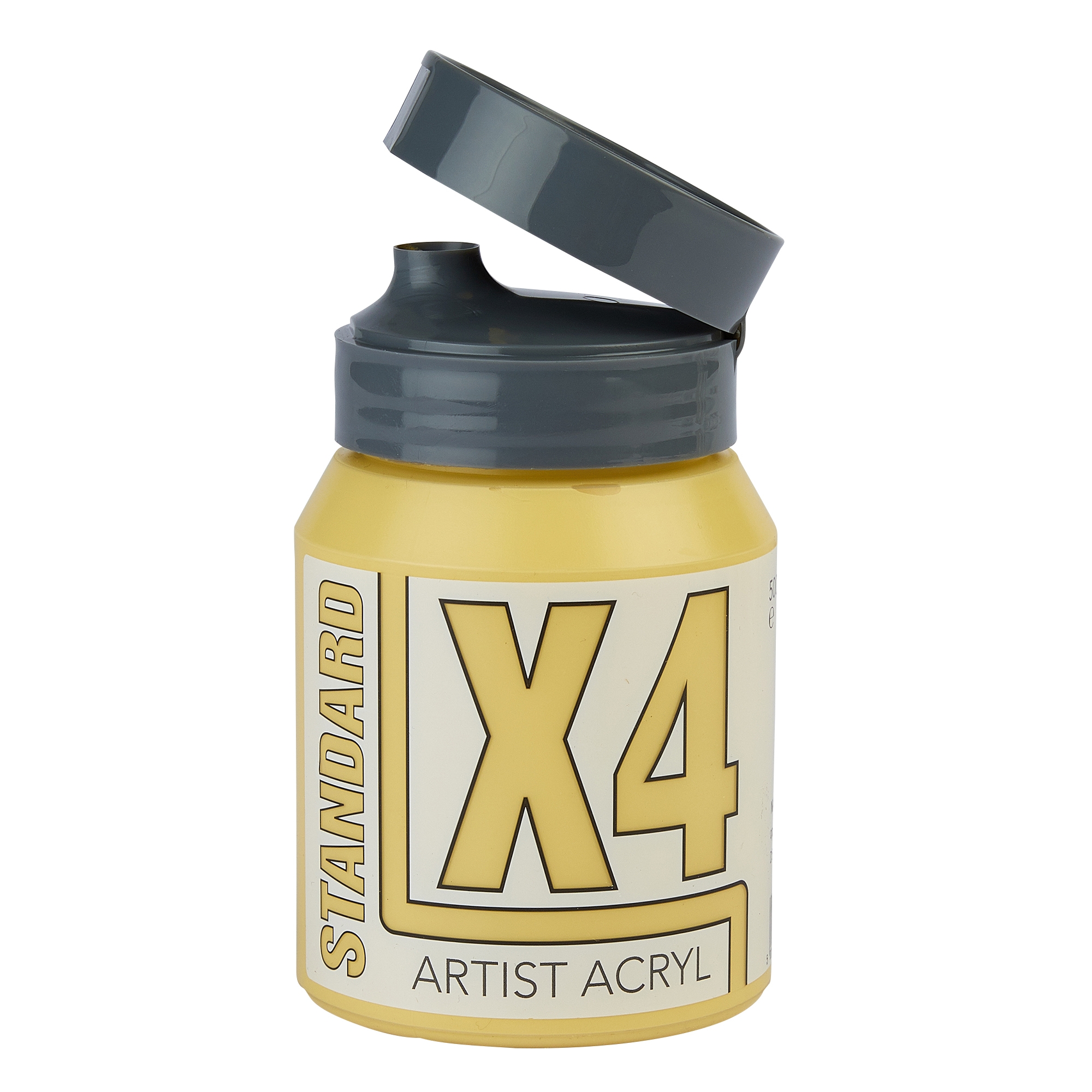 X4 Stndrd Acryl 500ml Naples Yellow Deep