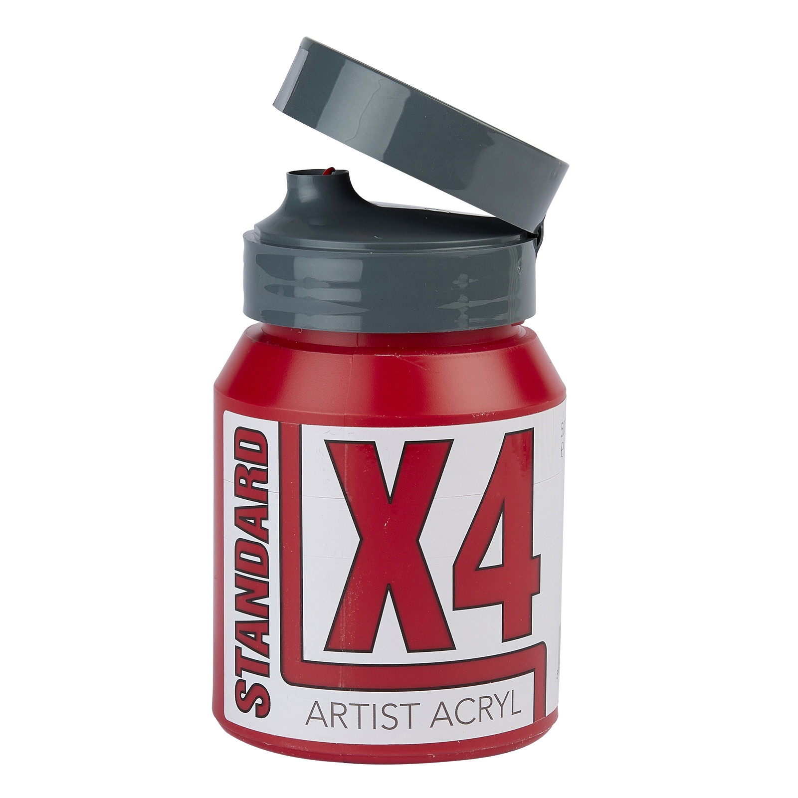 Specialist Crafts X4 Standard Carmine Acryl/Acrylic Paint - 500ml - Each