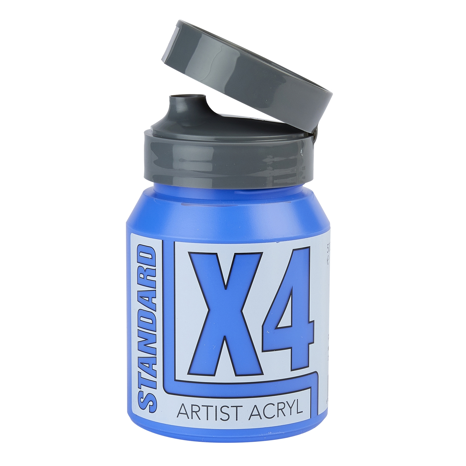 Specialist Crafts X4 Standard Cobalt Blue Acryl/Acrylic Paint - 500ml - Each
