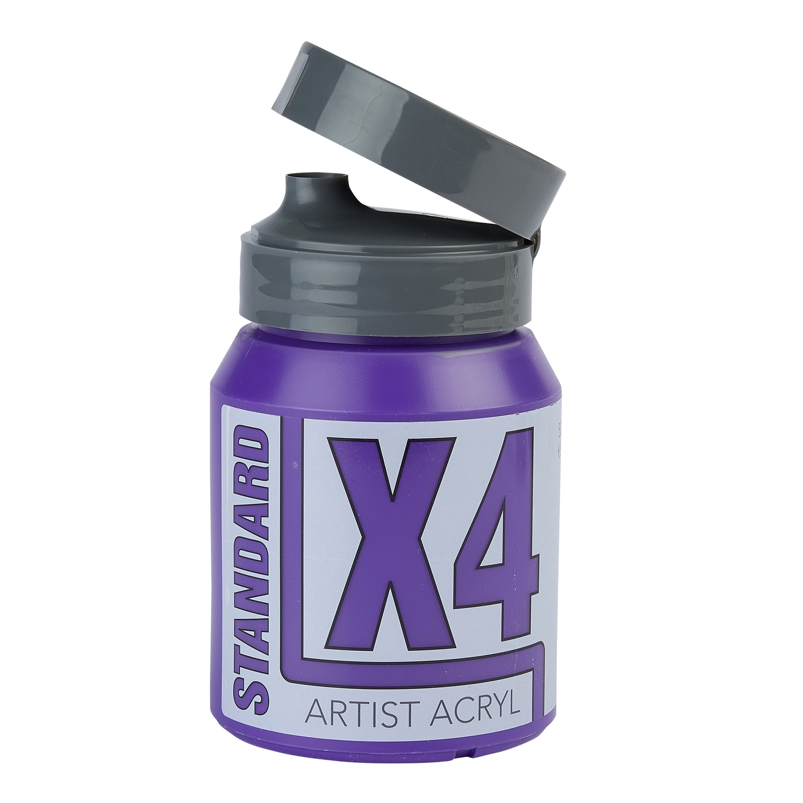 Specialist Crafts X4 Standard Permanent Blue Violet Acryl/Acrylic Paint - 500ml - Each