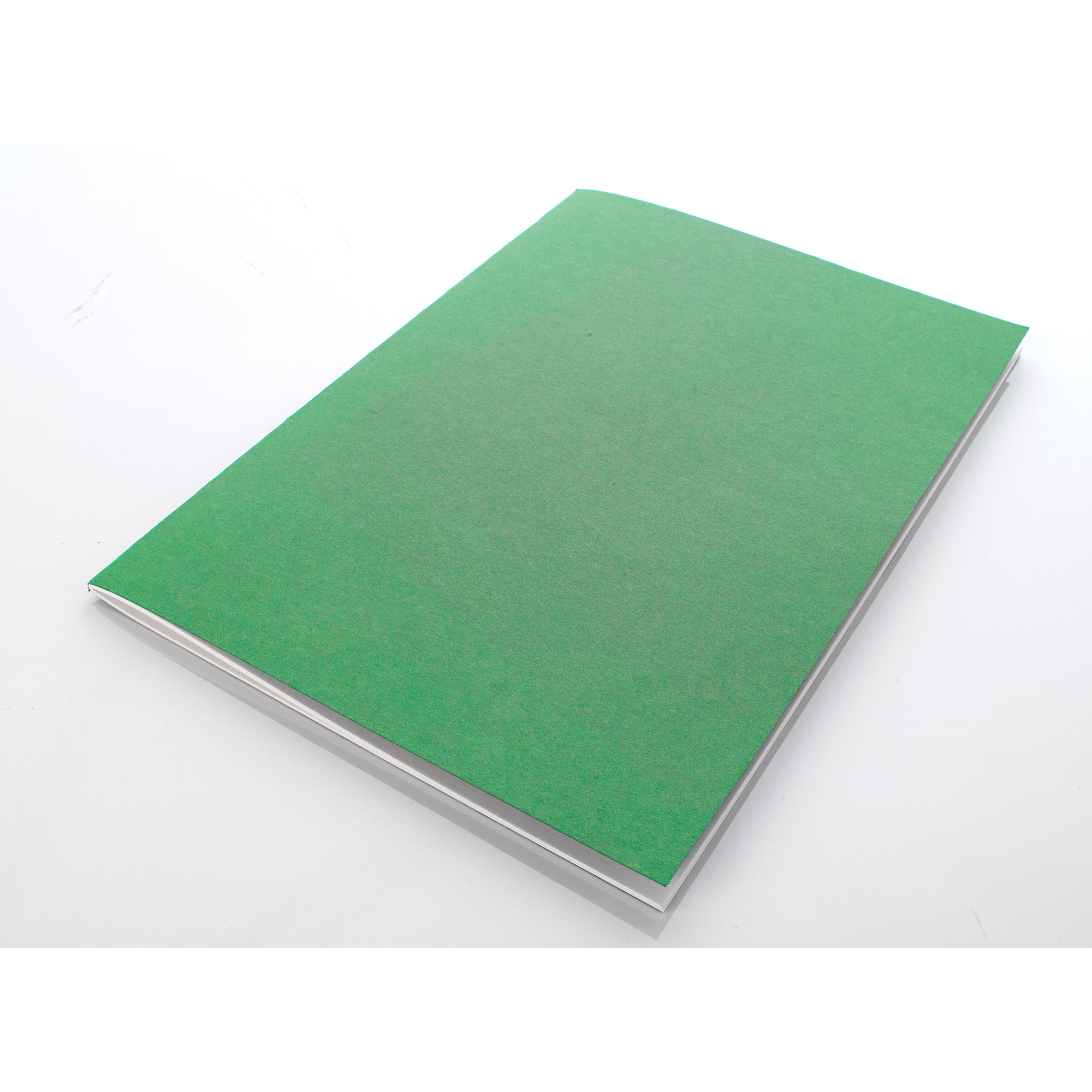 Stapled Sketchbook A4 105gsm Pk10 Green