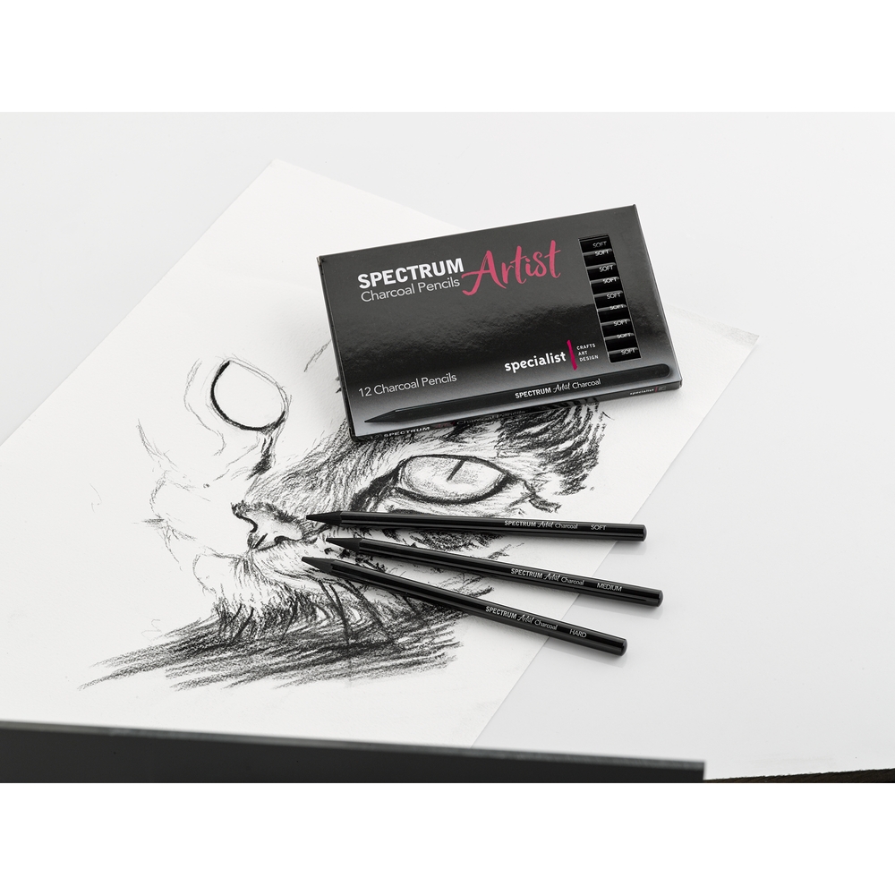 Spectrum Artist Charcoal Pencil P12soft Office Bridge Group