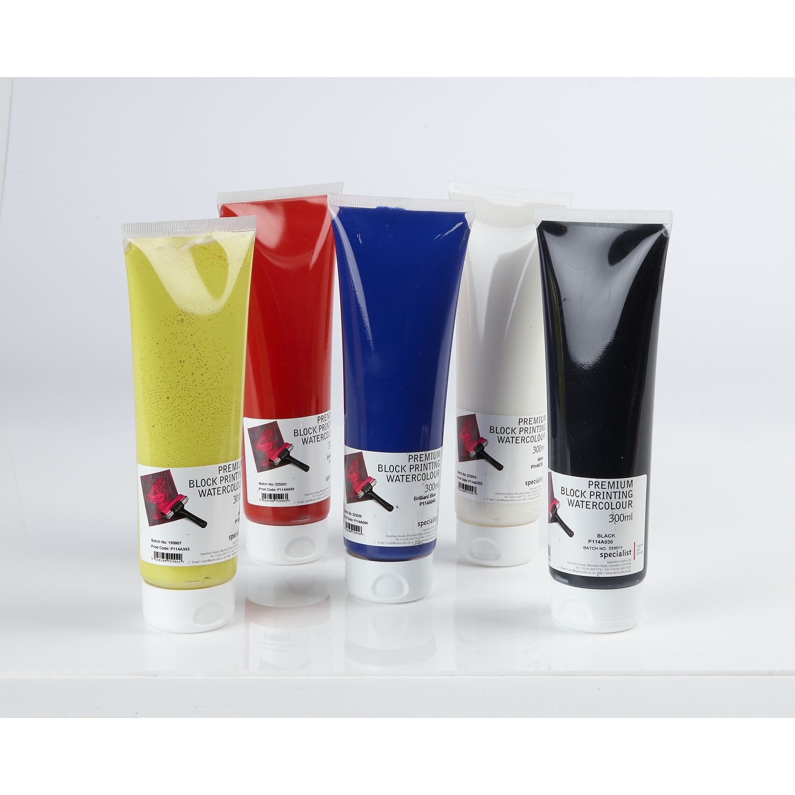 Premium Block Printing Watercolour Assortment