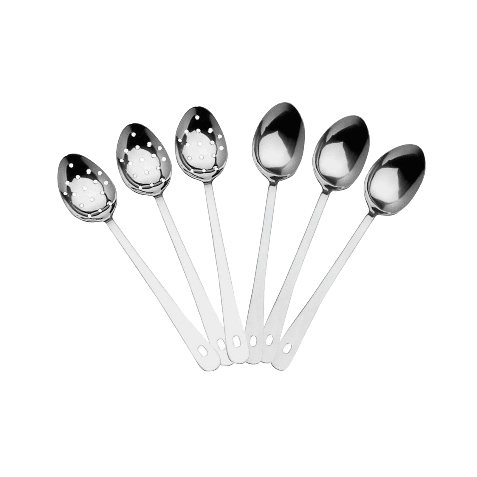 Metal Spoons Pk 6