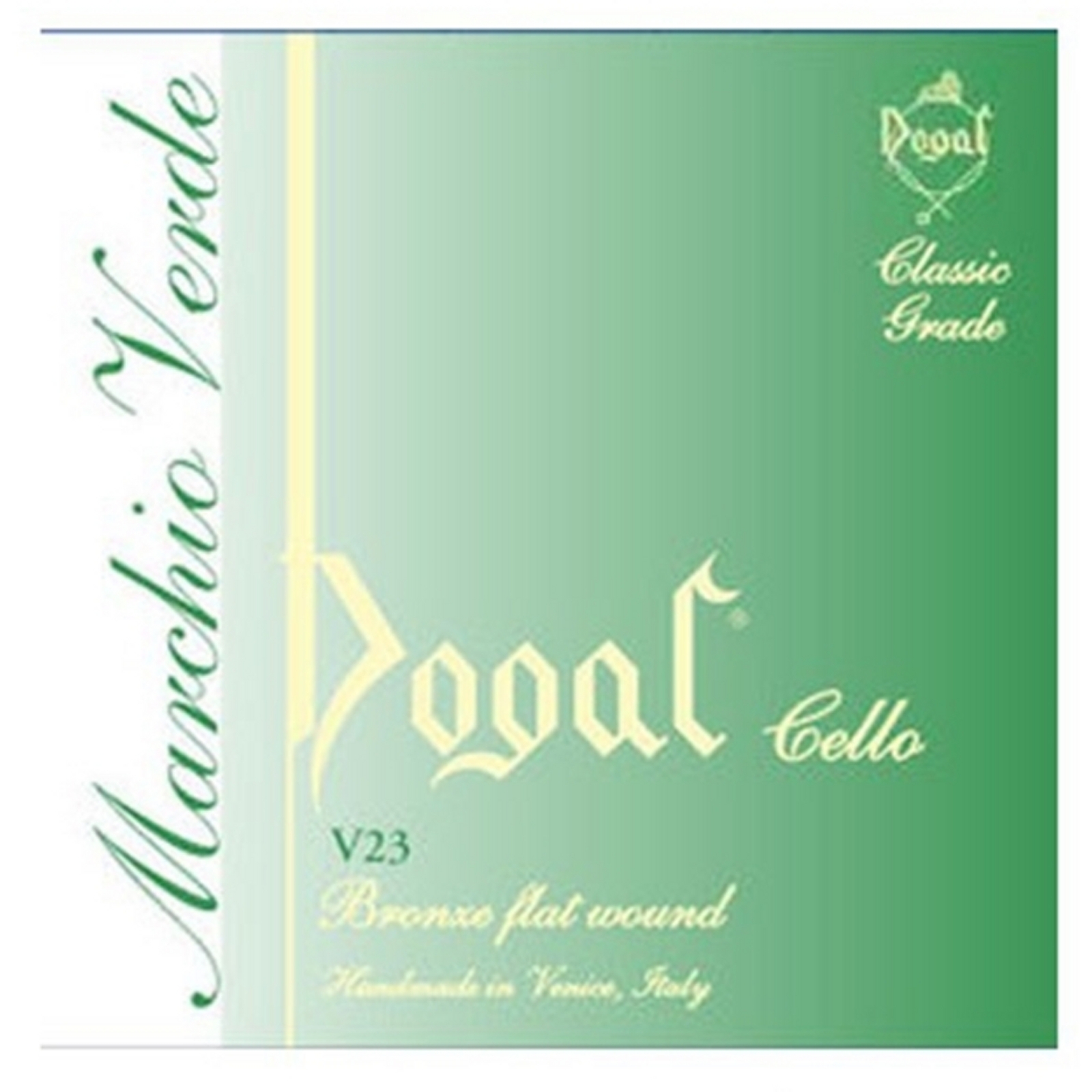 Dogal Cello String Set 3-4 4-4 Green