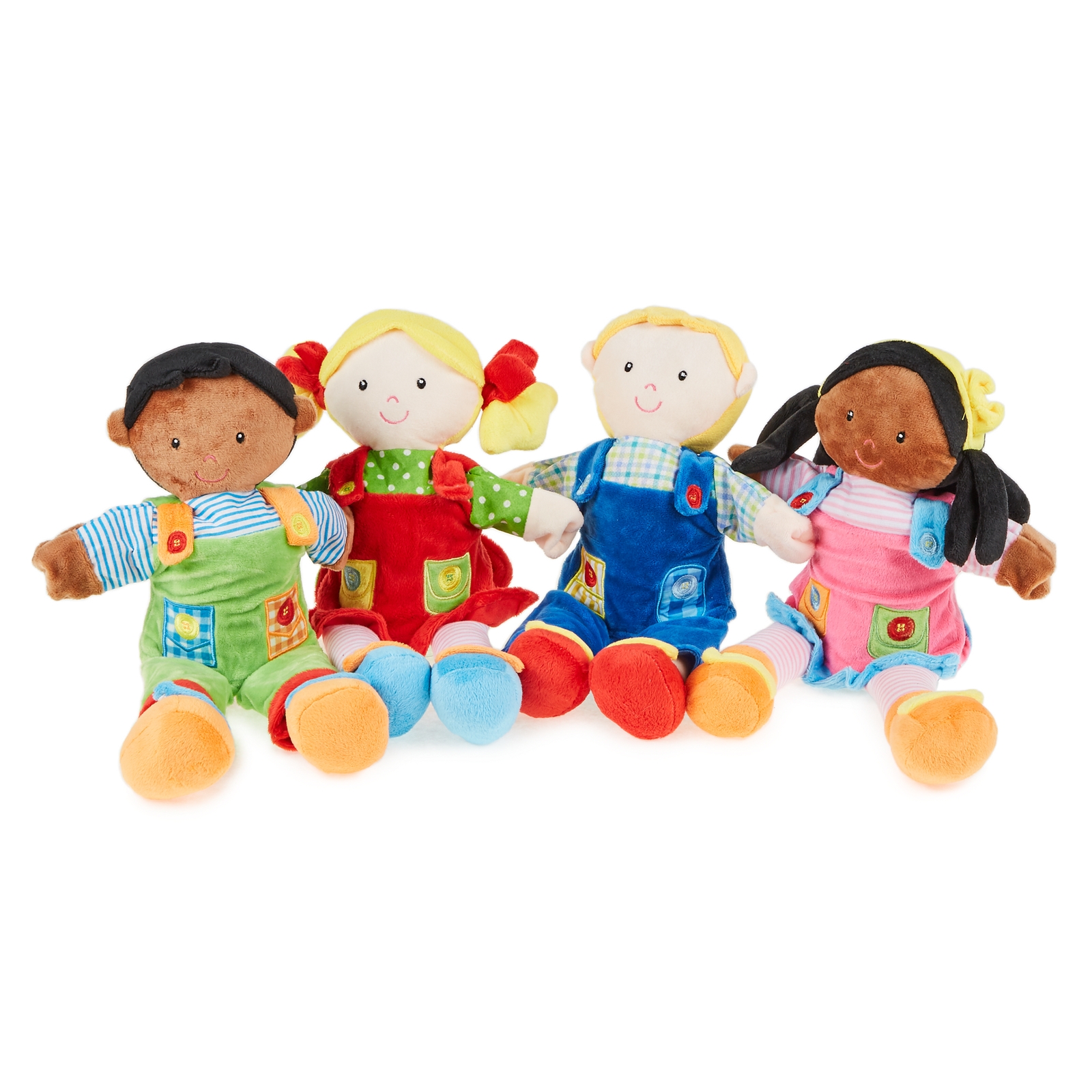 Children Puppets - 38cm - Assorted - Pack of 4