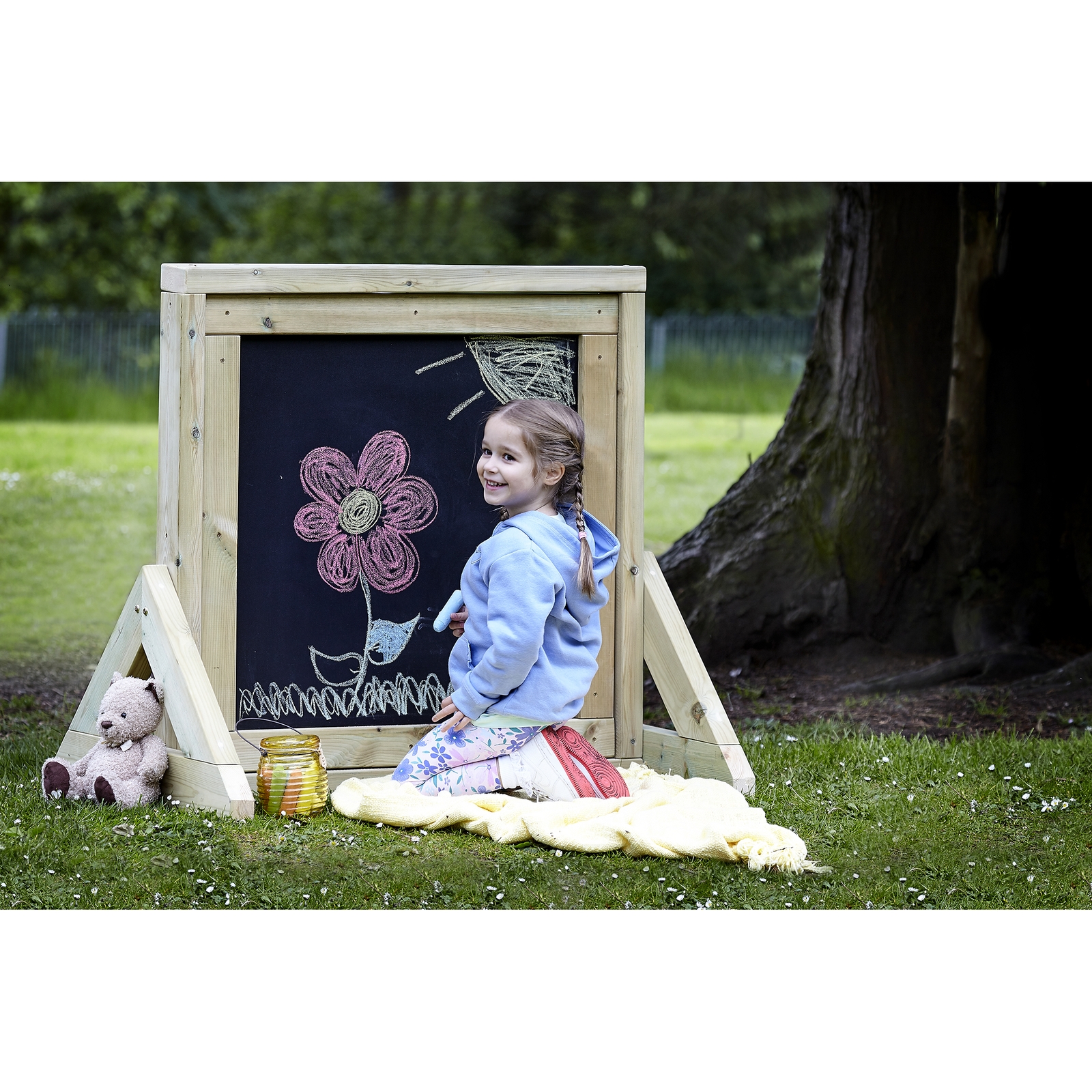 Freestanding Chalkboard Panel