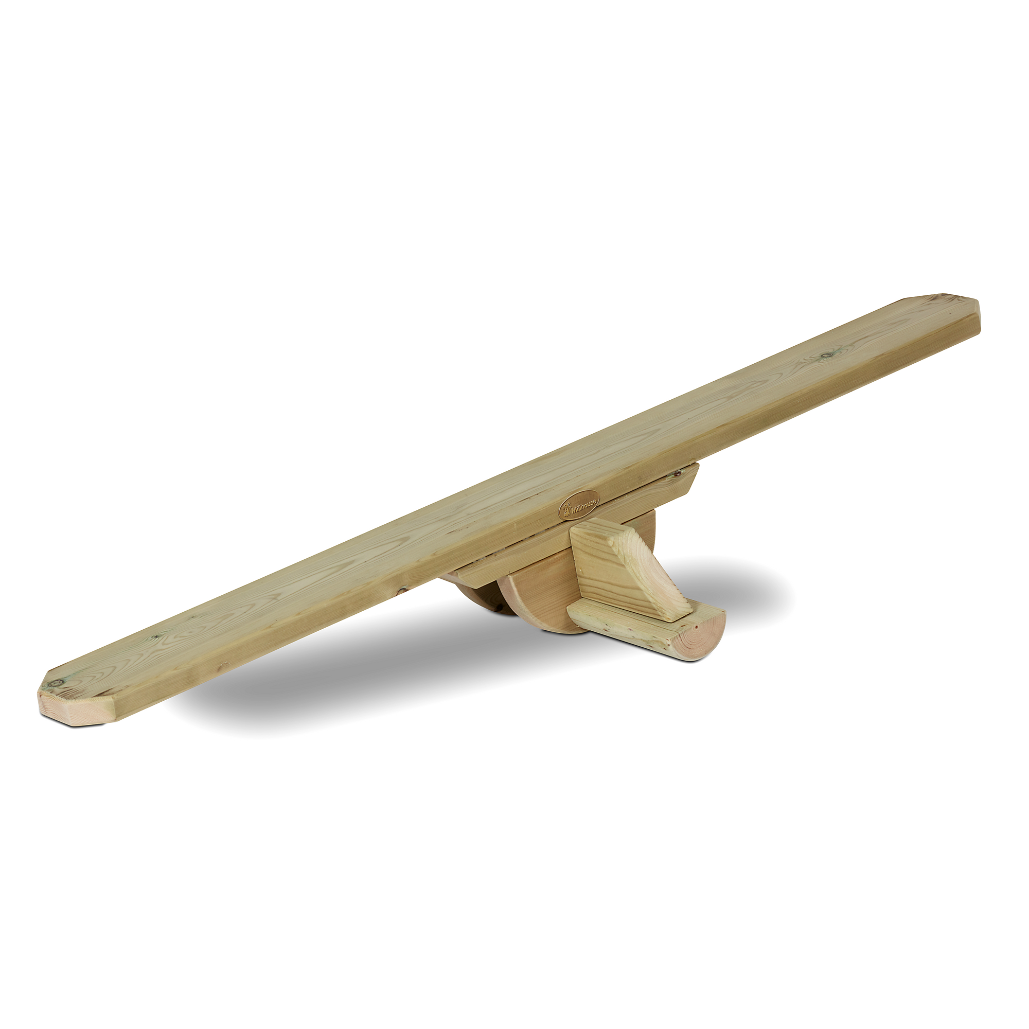 wooden see saw