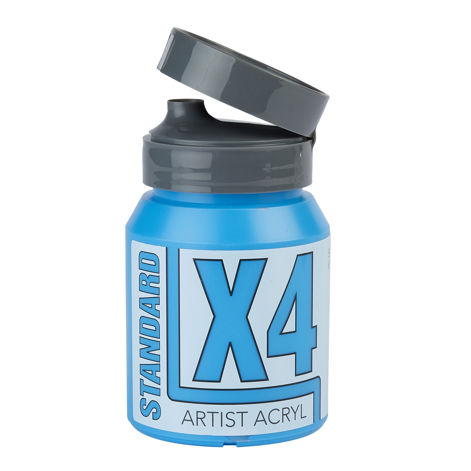 Specialist Crafts X4 Standard Brilliant Blue Acryl/Acrylic Paint - 500ml - Each