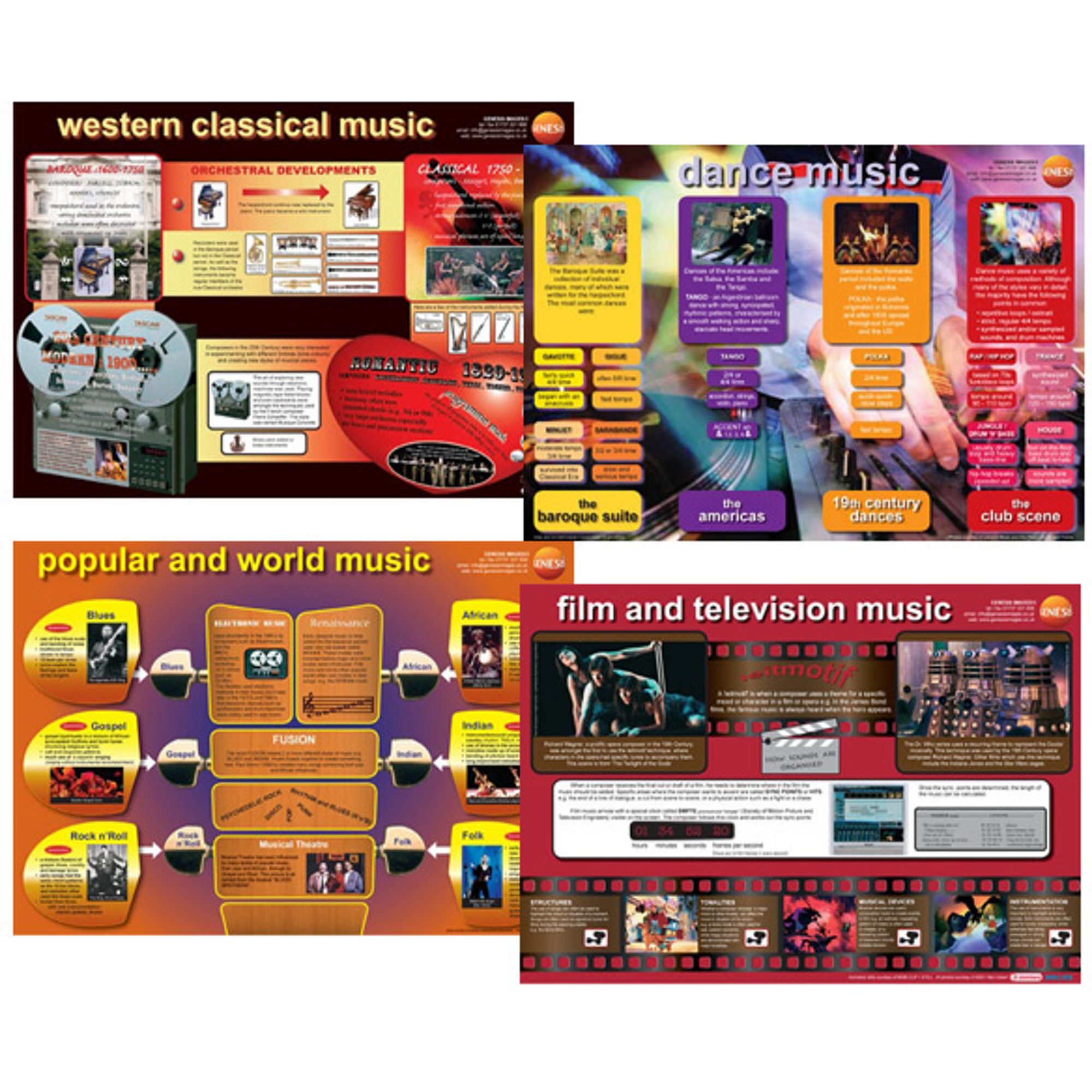 Musical Styles Set