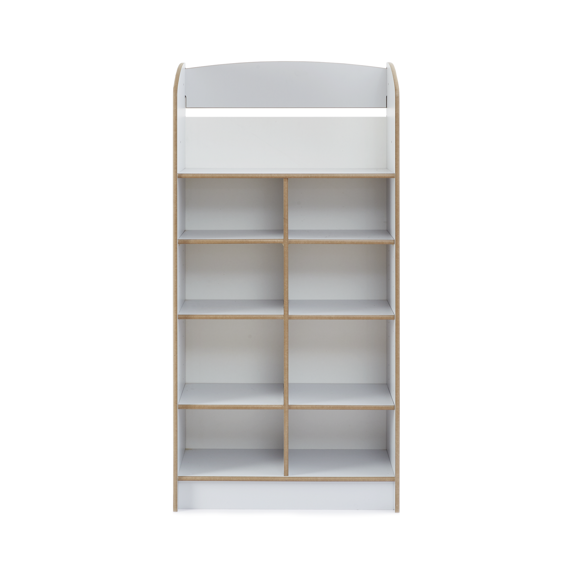 Display Bookcase Grey H1200mm