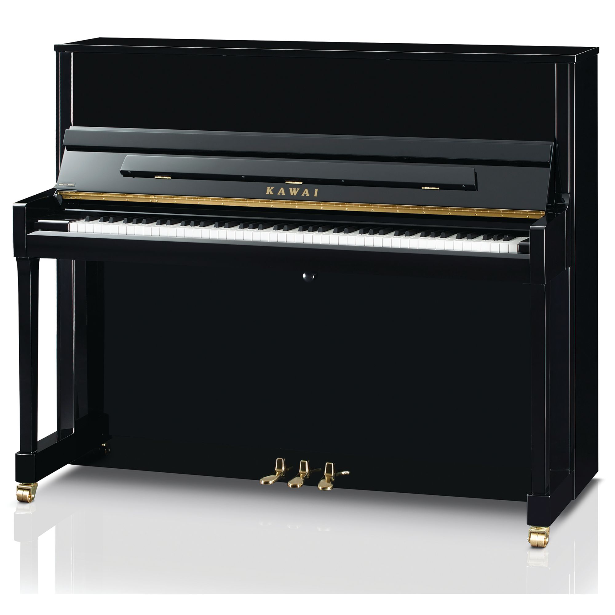 Kawai K300 Upright Piano -polished Black