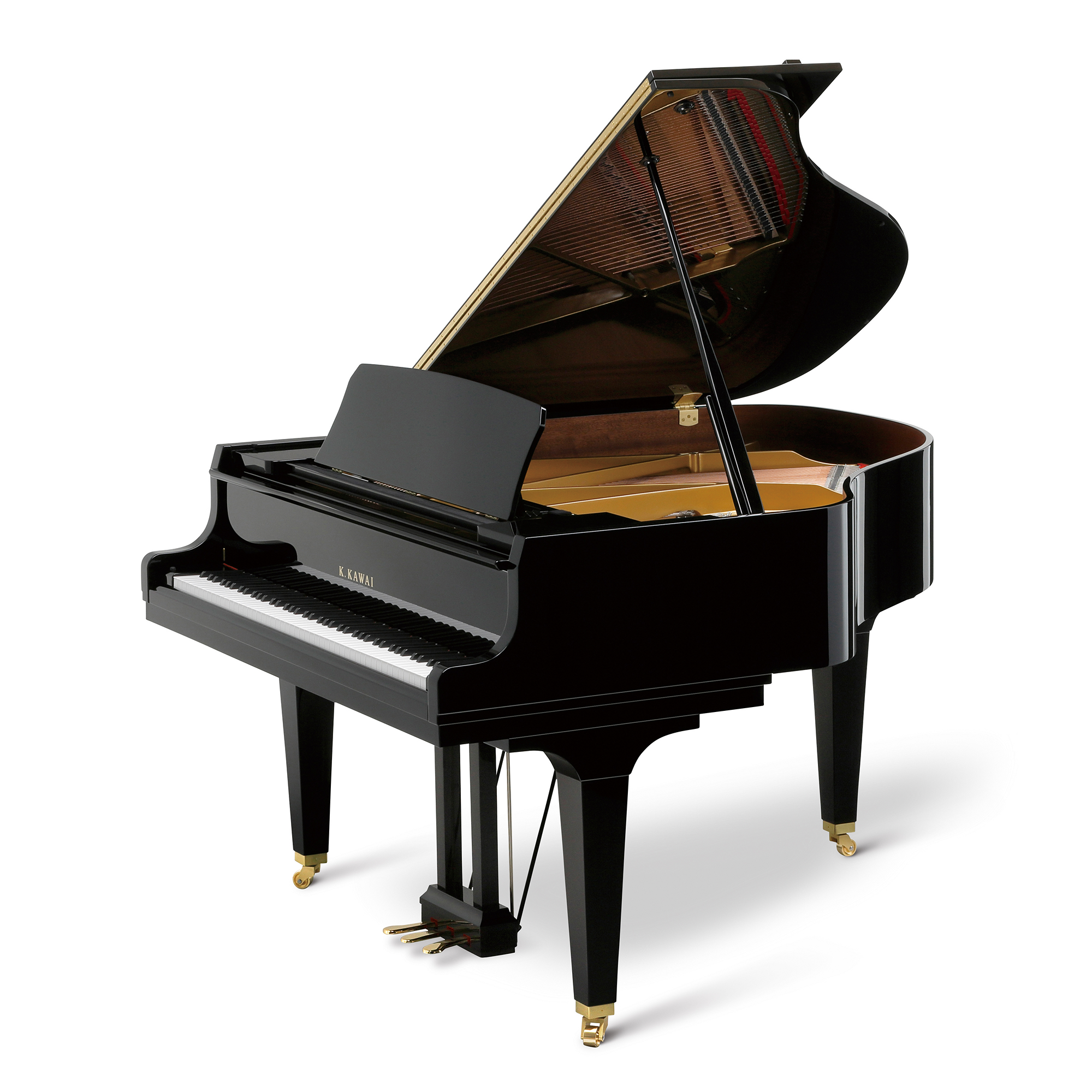 Kawai Gl30 Grand Piano - Polished Black
