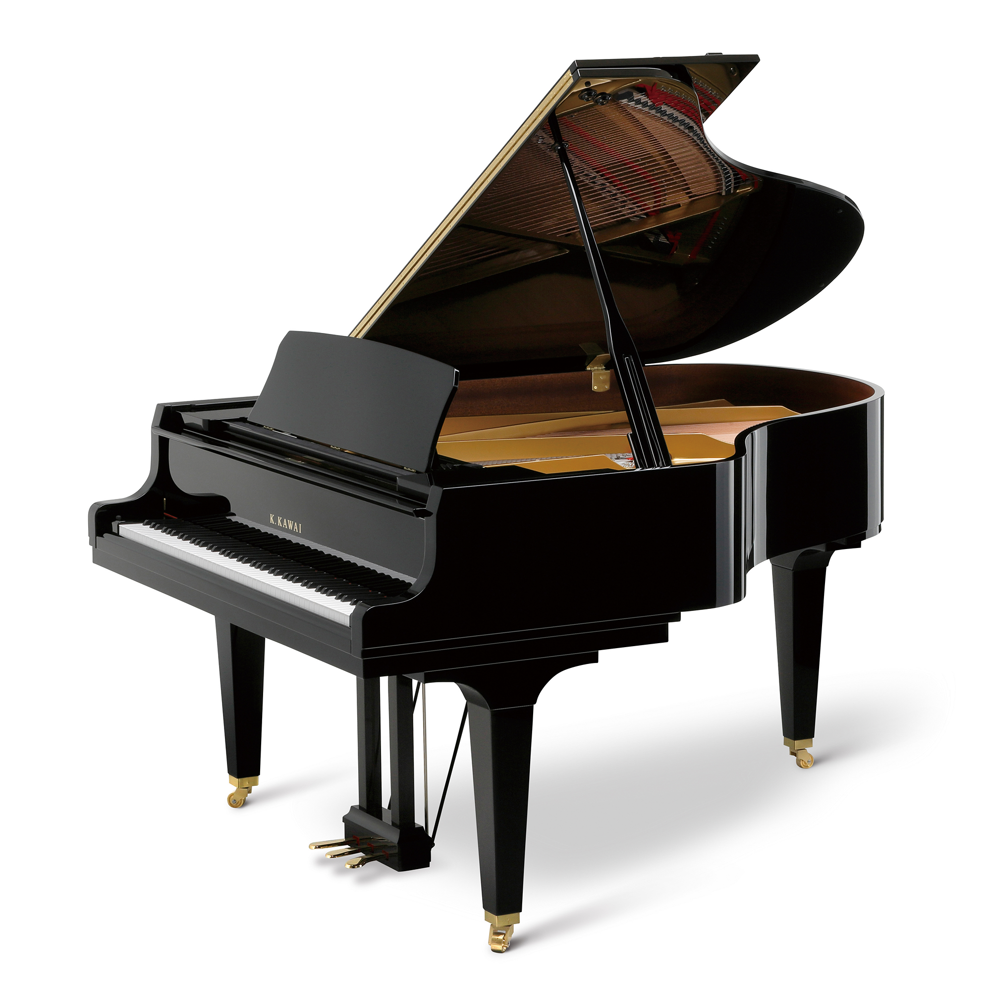 Kawai Gl50 Grand Piano - Polished Black