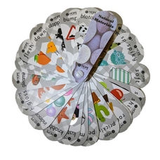 Word Gap Vocabulary Fans - Describing Natural Materials Pack of 5 from Hope Education