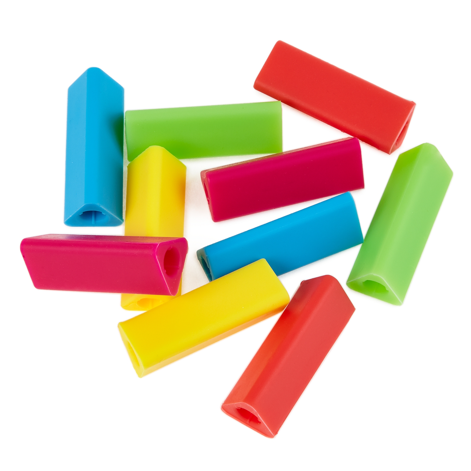 Standard Size Pencil Grips - Assorted - Pack of 10
