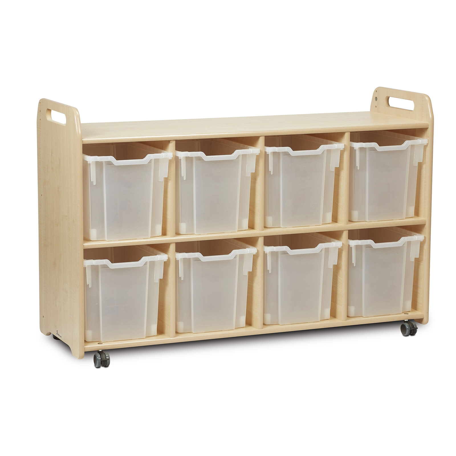 Plascapes 4 Column Storage Unit with 8 Jumbo Trays