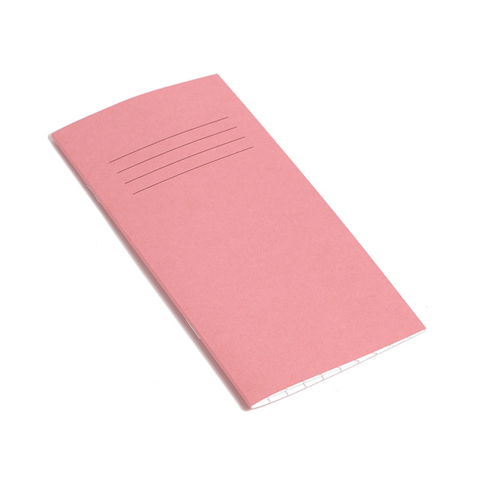 8 x 4"/200 x 100mm Pink Cover 10mm Squared Vocabulary Book - 32 Pages - Pack of 100