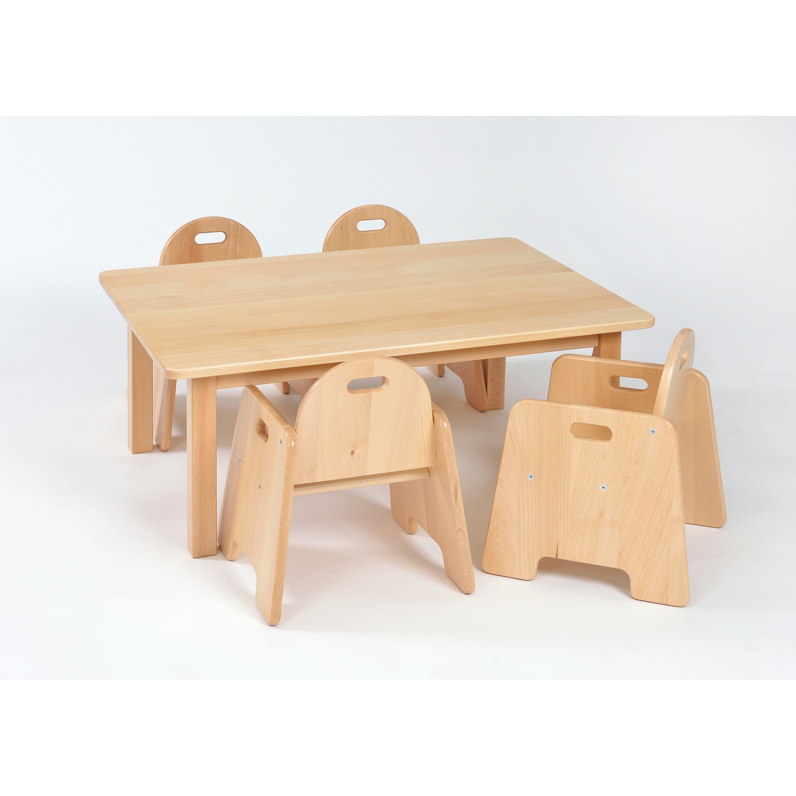 Galt Rect Table 4 Chairs -15-24 Months