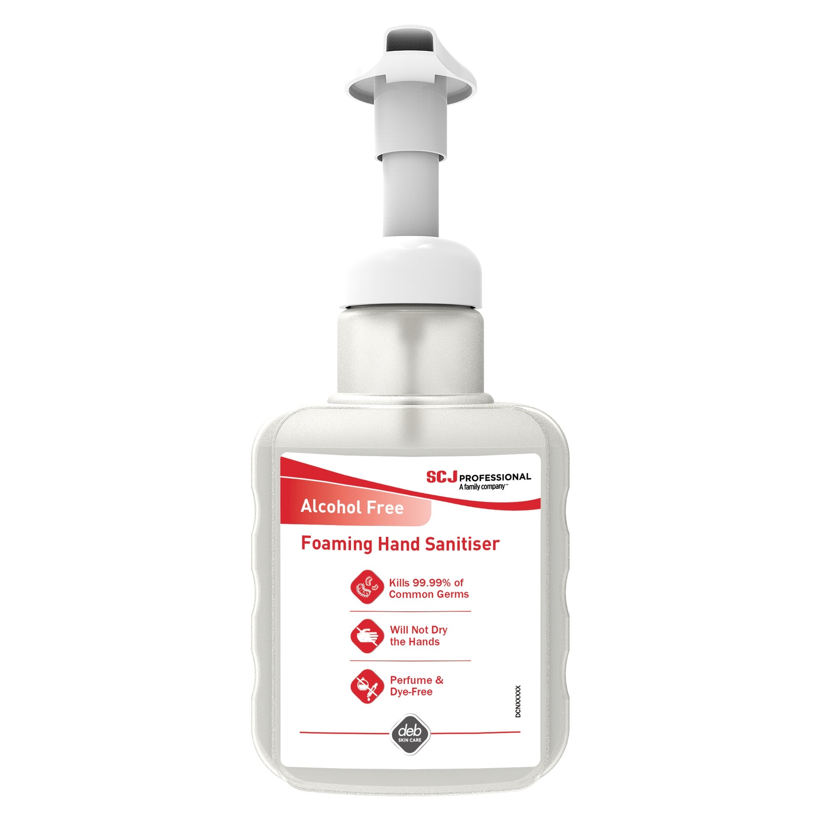 Deb Alcohol Free Hand Sanitiser Pump Dispenser