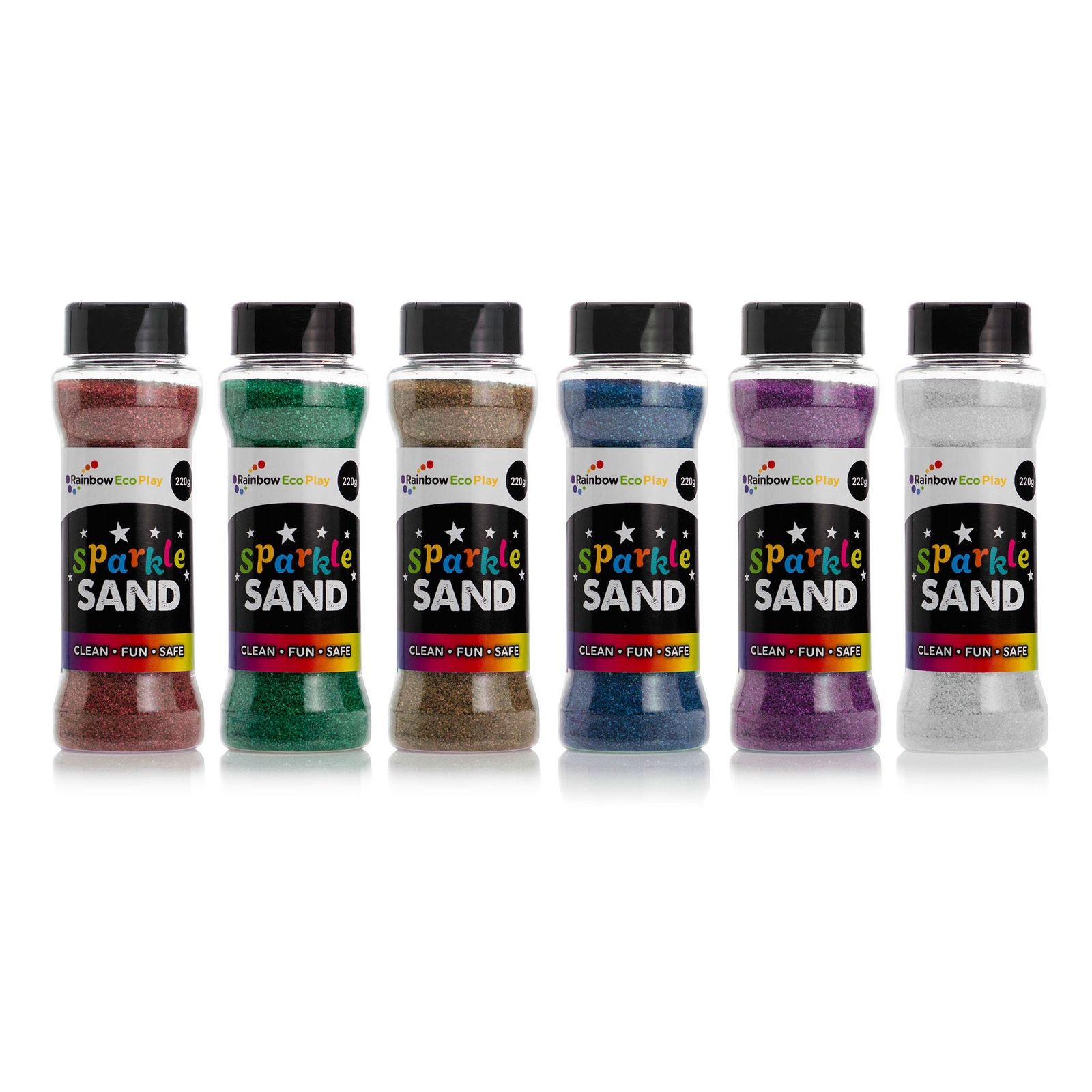 Eco-Friendly Sparkle Sand - 220g Shakers