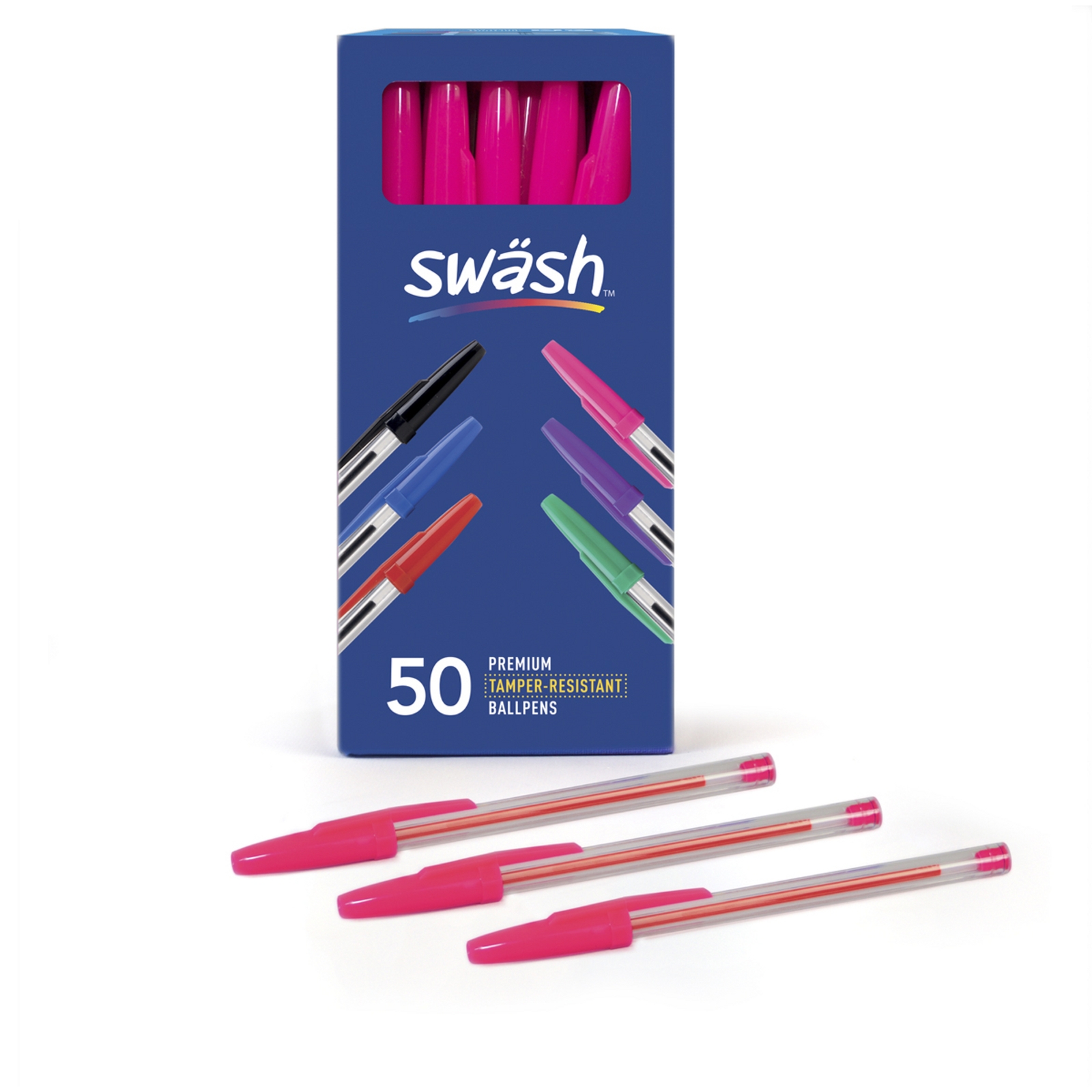 Sw?ñsh Ballpoint Pen Medium Tip Pink P50
