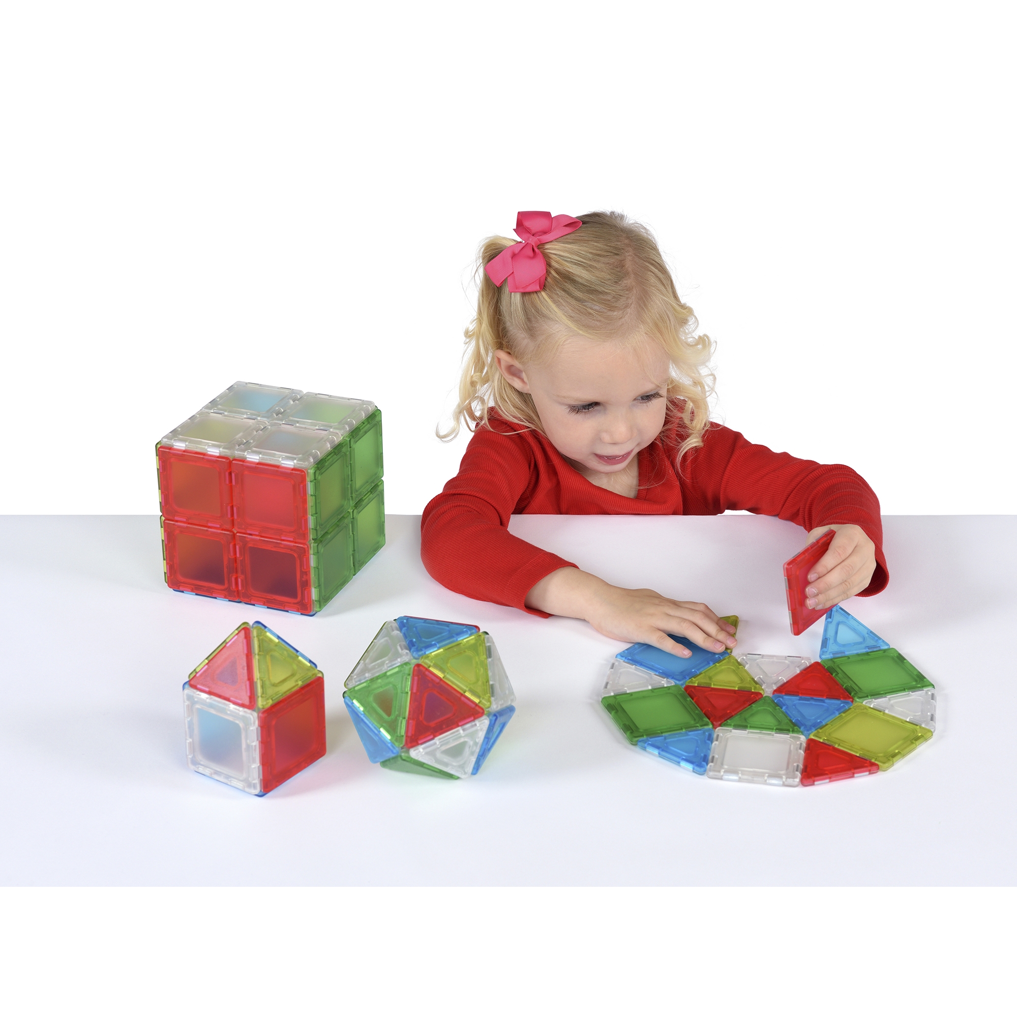 Translucent Polydron Class Set