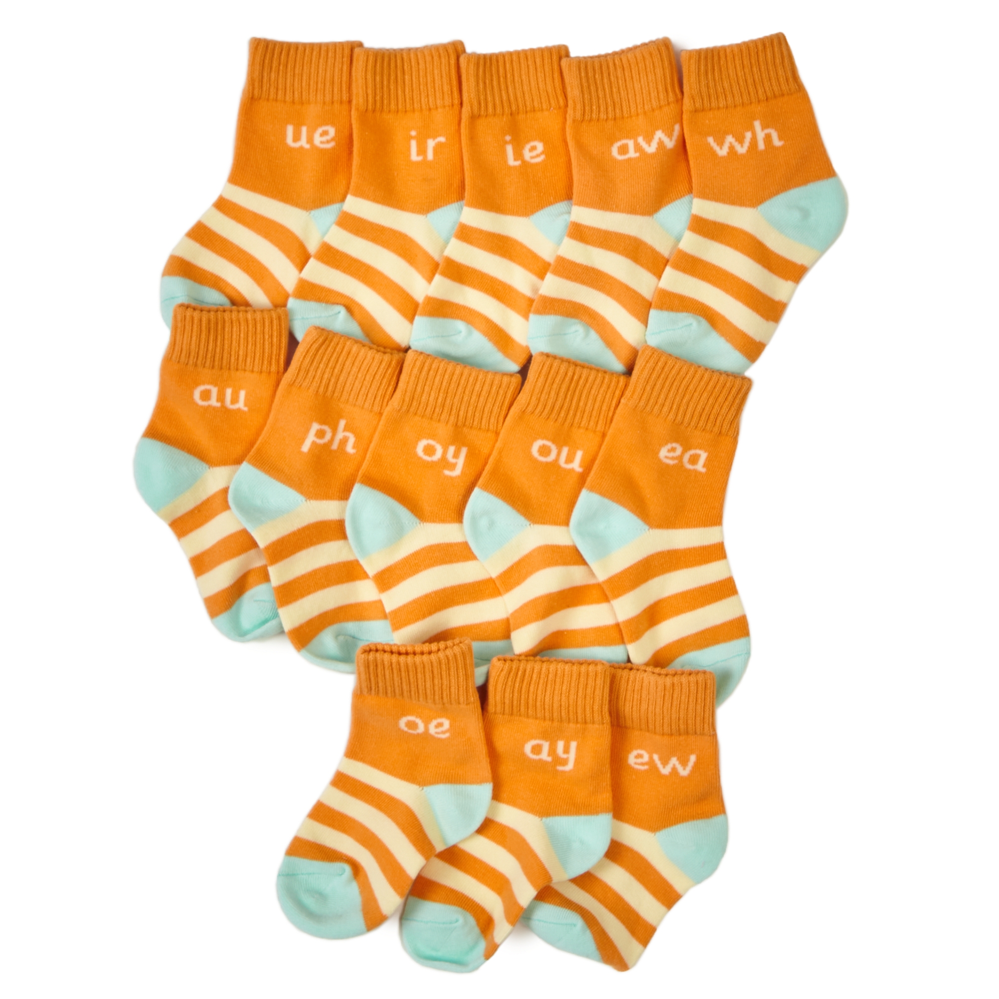 Letter and Sounds Socks Phase 5