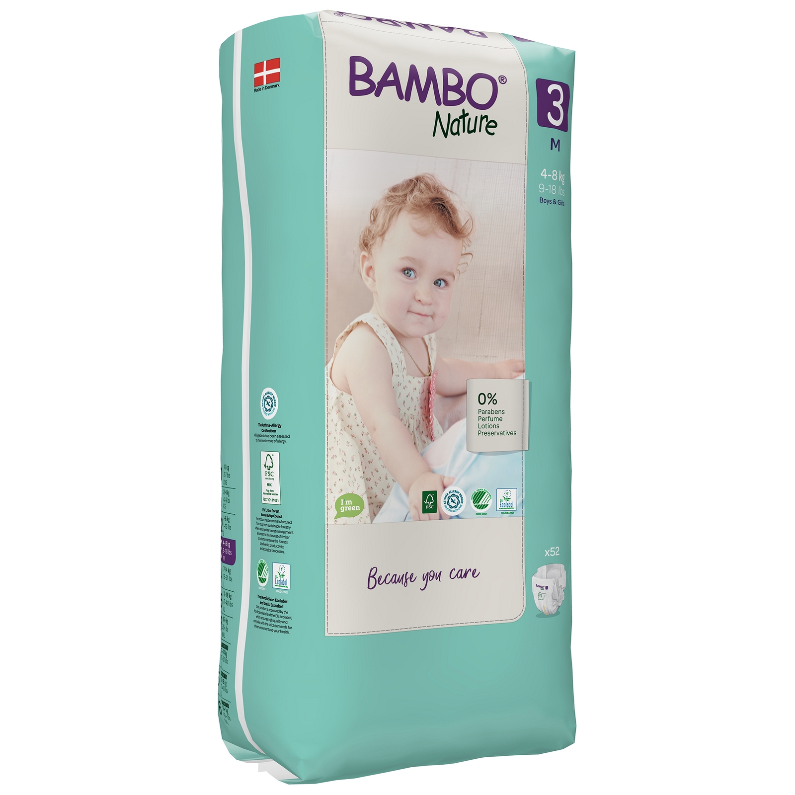 Bambo Nature Nappies Midi TB Size 3